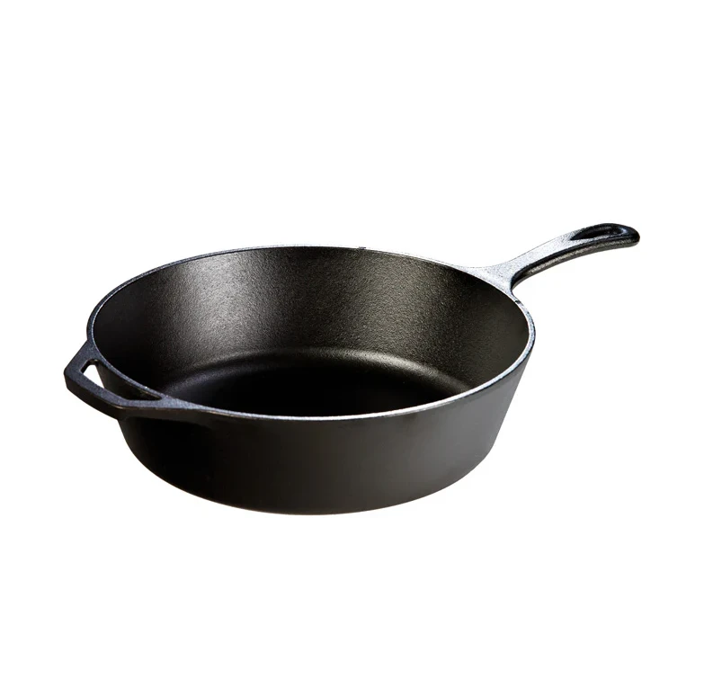 Lodge 12 Inch/5 Quart Cast Iron Deep Skillet L10DSK3 View 1