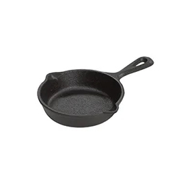 Lodge Cast Iron 3.5-inch Pre-Seasoned Mini Skillet LMS3 View 1
