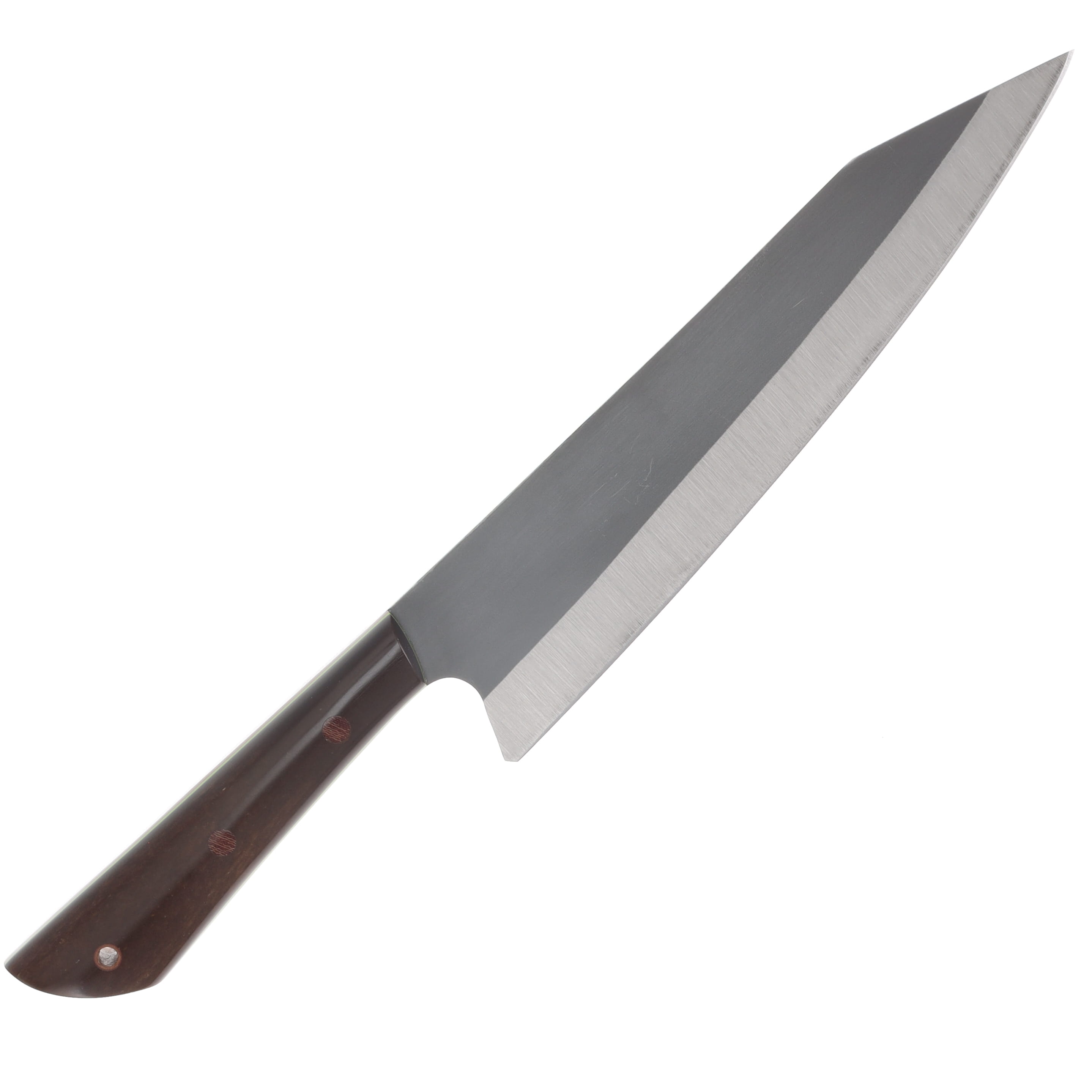 Red Crow 8" Chef's Knife Nitro-V/Mocha Paper Micarta RC8CMM View 2