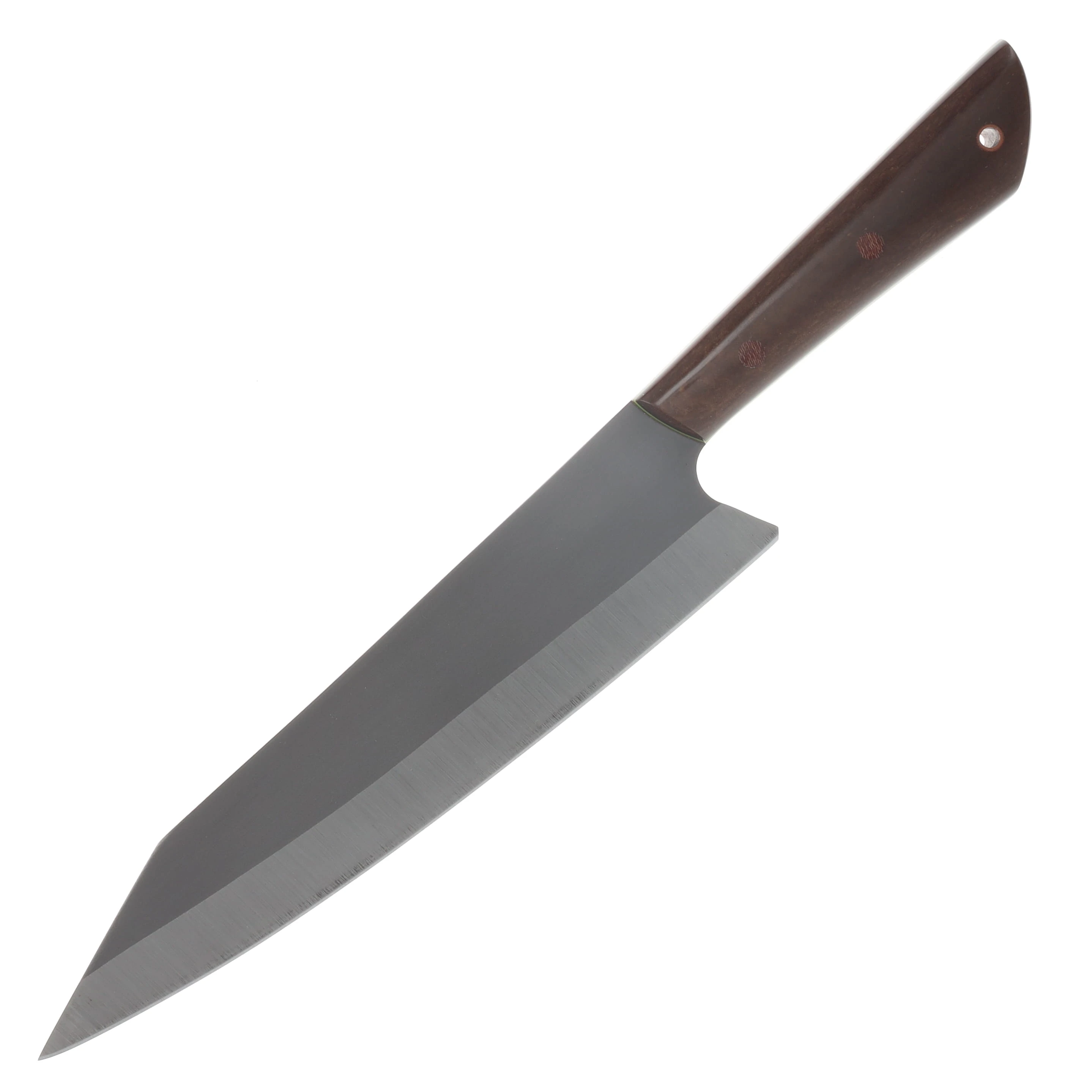 Red Crow 8" Chef's Knife Nitro-V/Mocha Paper Micarta RC8CMM View 1