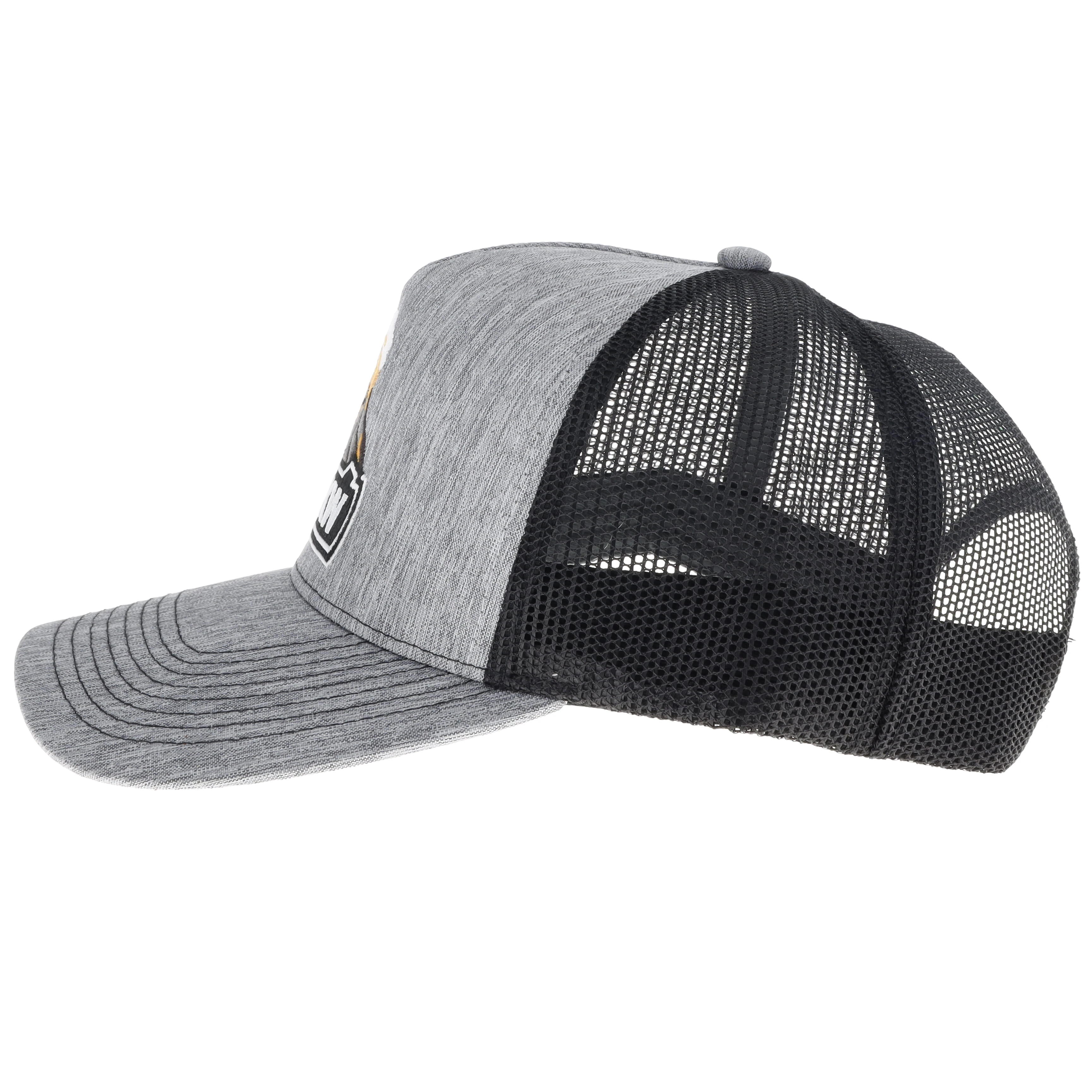 SMKW Smokano Logo Hat- Gray and Black W/Mesh Backing SMKW278866 View 5