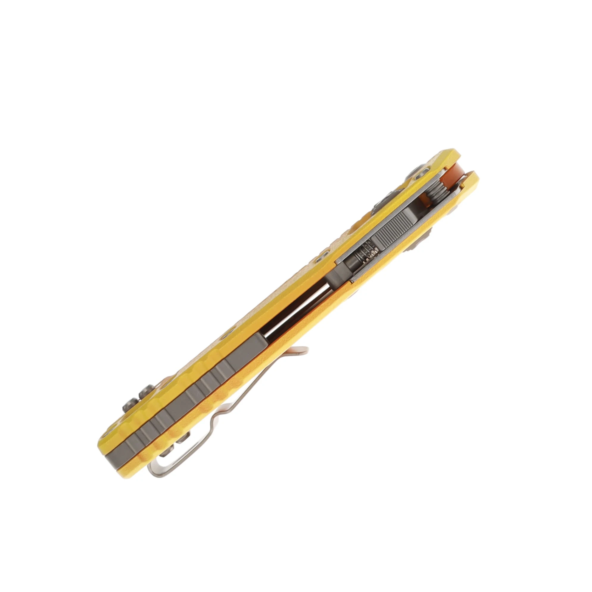Microtech MSI Signature Series Folding Knife Tri-Grip Polymer Sunrise MT210T1PMLPSUS View 8
