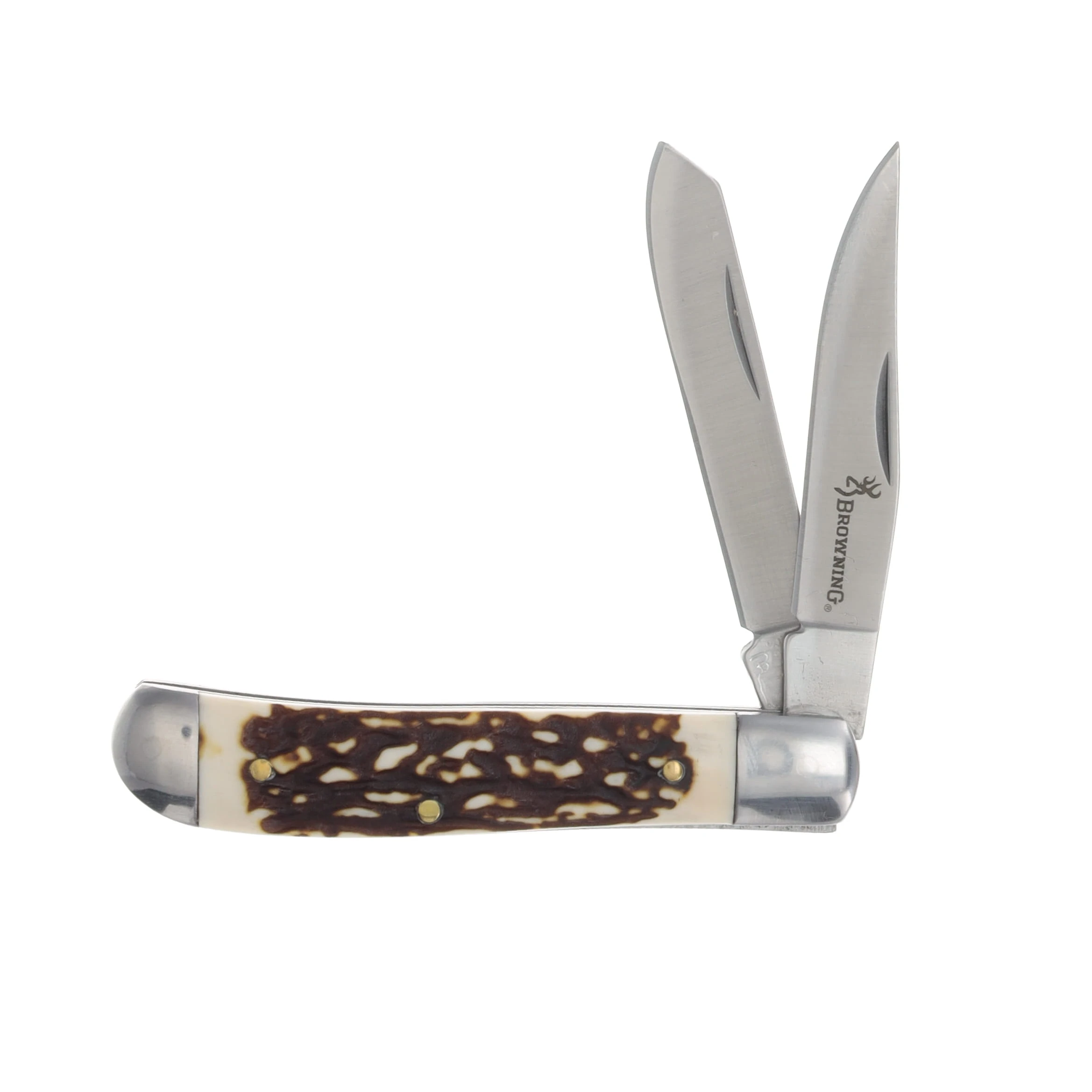 Browning Mini Trapper Stainless/Synthetic Stag BN3220600 View 1