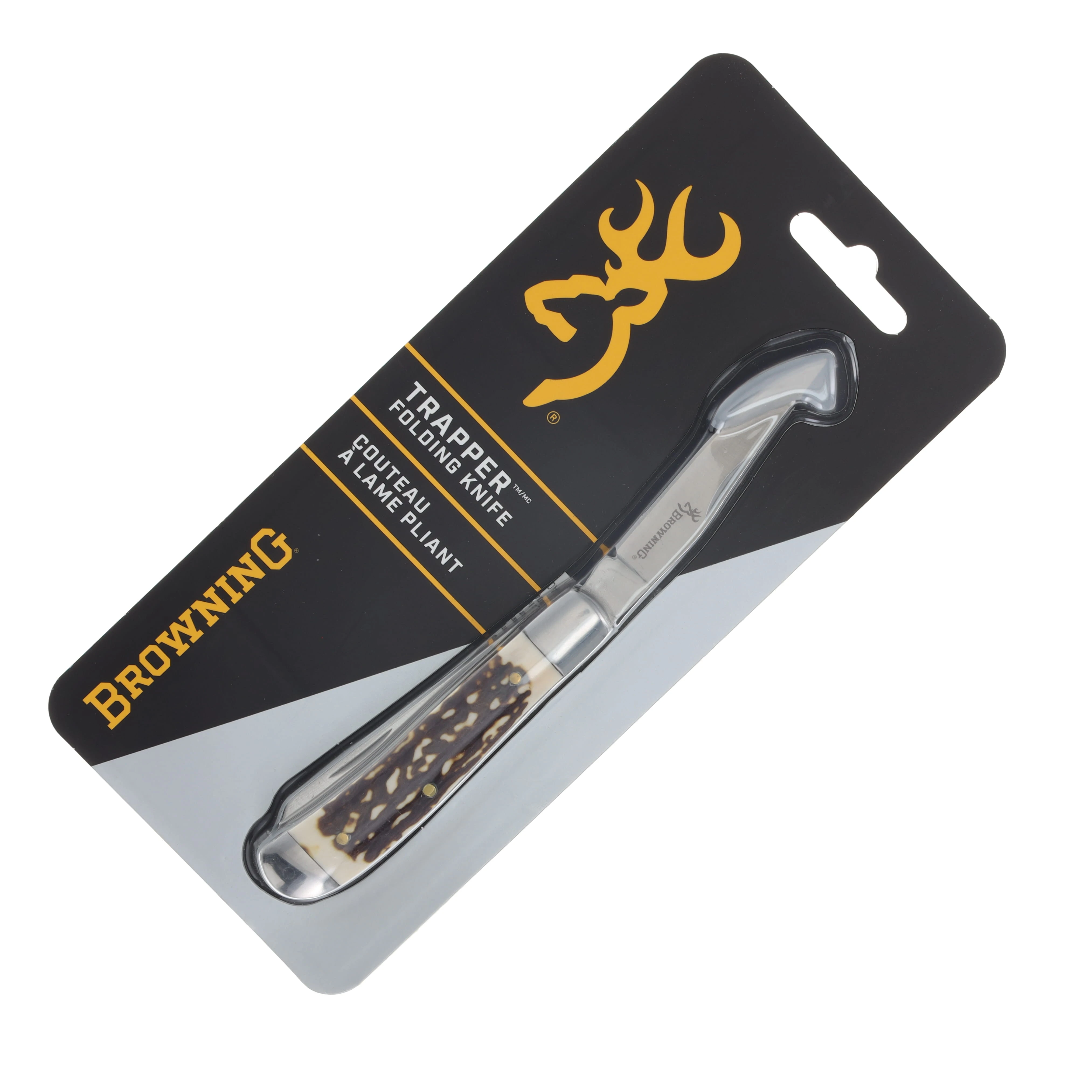 Browning Mini Trapper Stainless/Synthetic Stag BN3220600 View 6