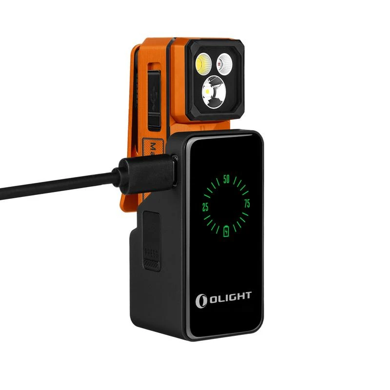 Olight Oclip 2 Ultra Premium Clip Light Amber Orange 580lm 4-in-1 OLTOCLIP2ULPAO View 6