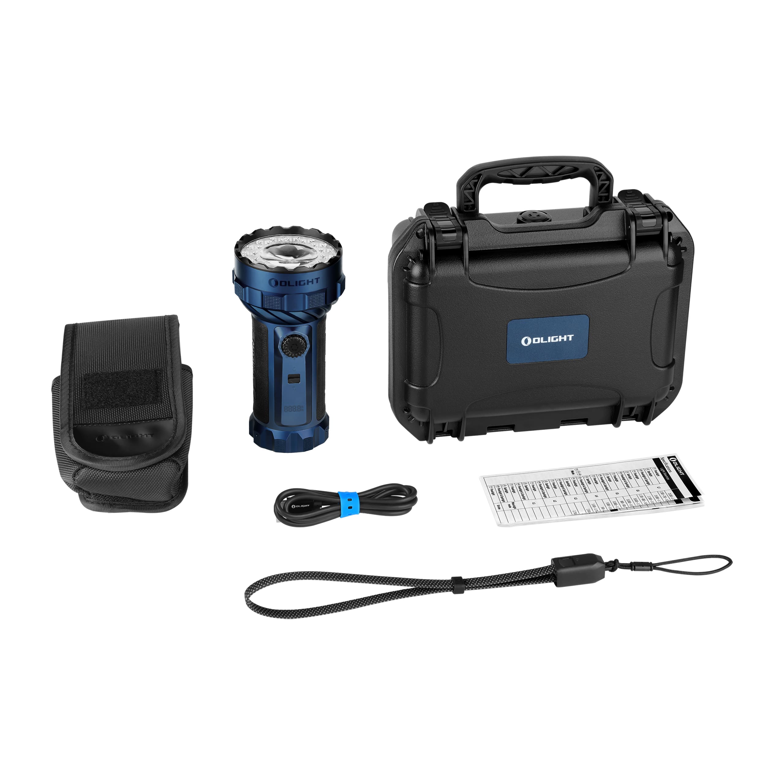 Olight Marauder 3 Flashlight Midnight Blue 25000lm 8 Settings OLTMDR3MB View 2