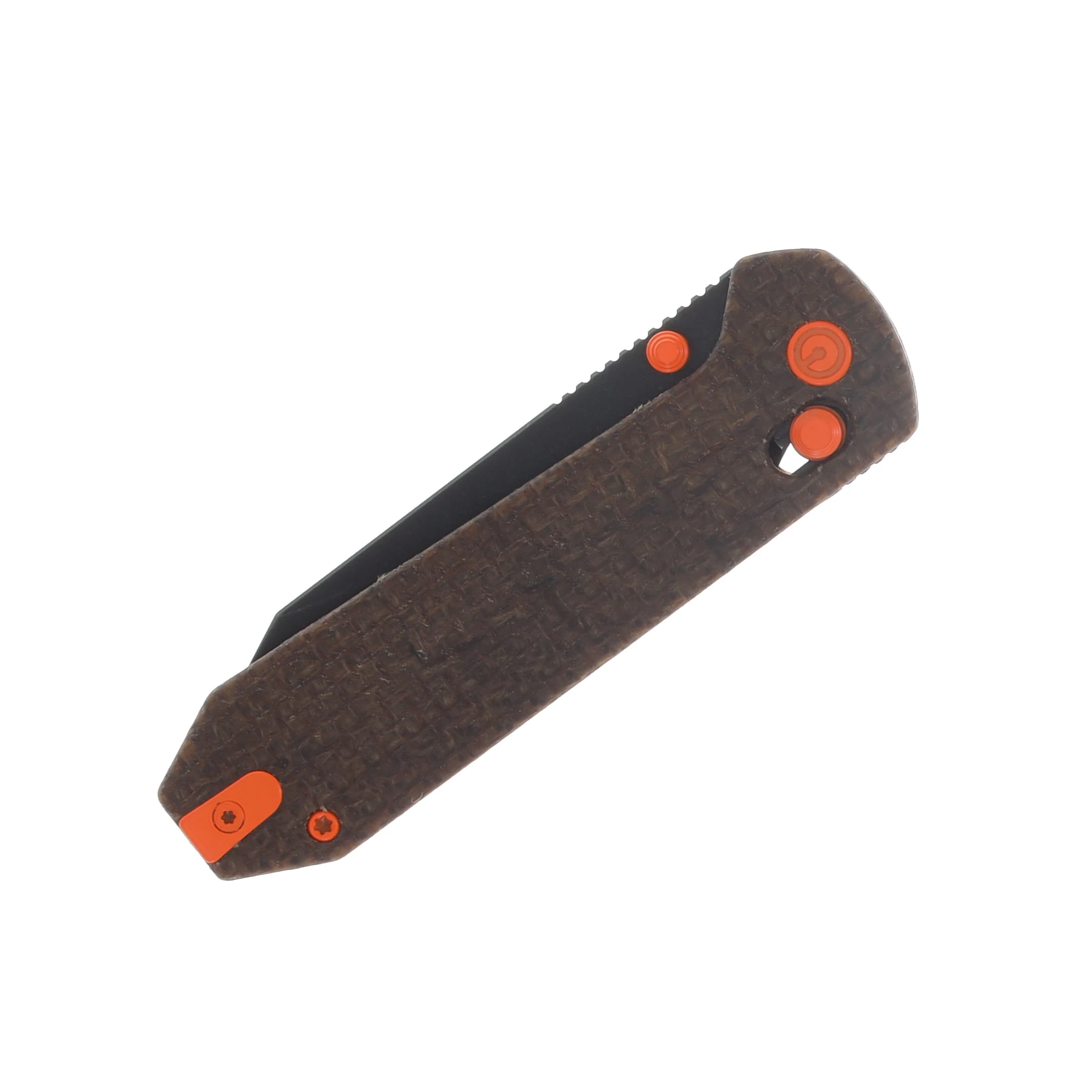 CIVIVI SMKW Exclusive Over Yonder Glow-in-the-Dark Burlap Micarta - Black SW 14C28N C25027-4 View 5