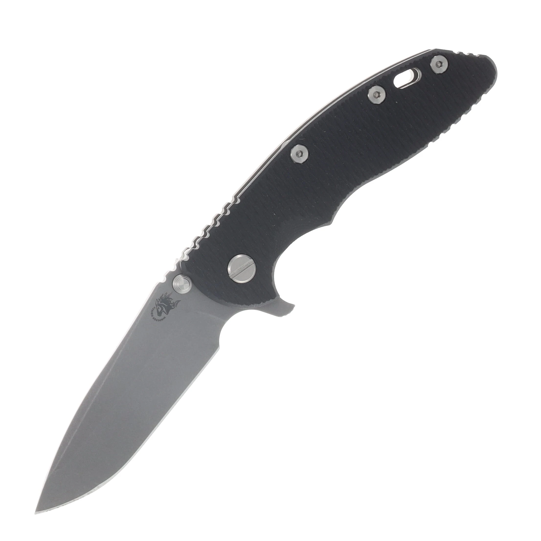 Hinderer XM-18 3.5 Spanto Tri-Way Folder Working Finish Black G10 Handle KXM35SPETWWFBKSPAN View 1