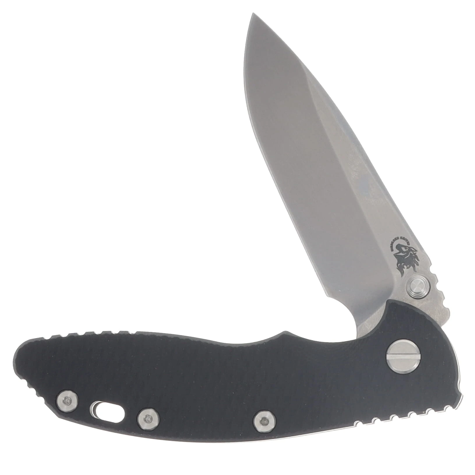 Hinderer XM-18 3.5 Spearpoint Tri-Way Folder Stonewash Black G10 Handle KXM35SPETWSWFRBK View 3