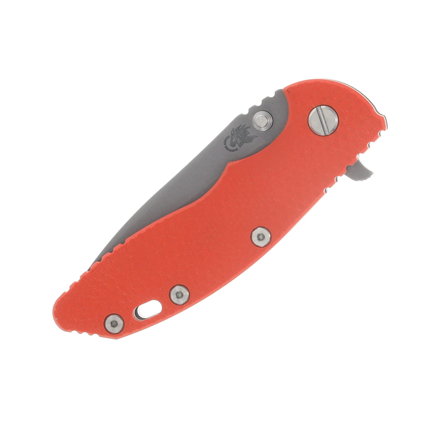 Hinderer XM-18 3.5 Spearpoint Tri-Way Folder Working Finish Orange G10 Handle KXM35SPETWWFOR View 6