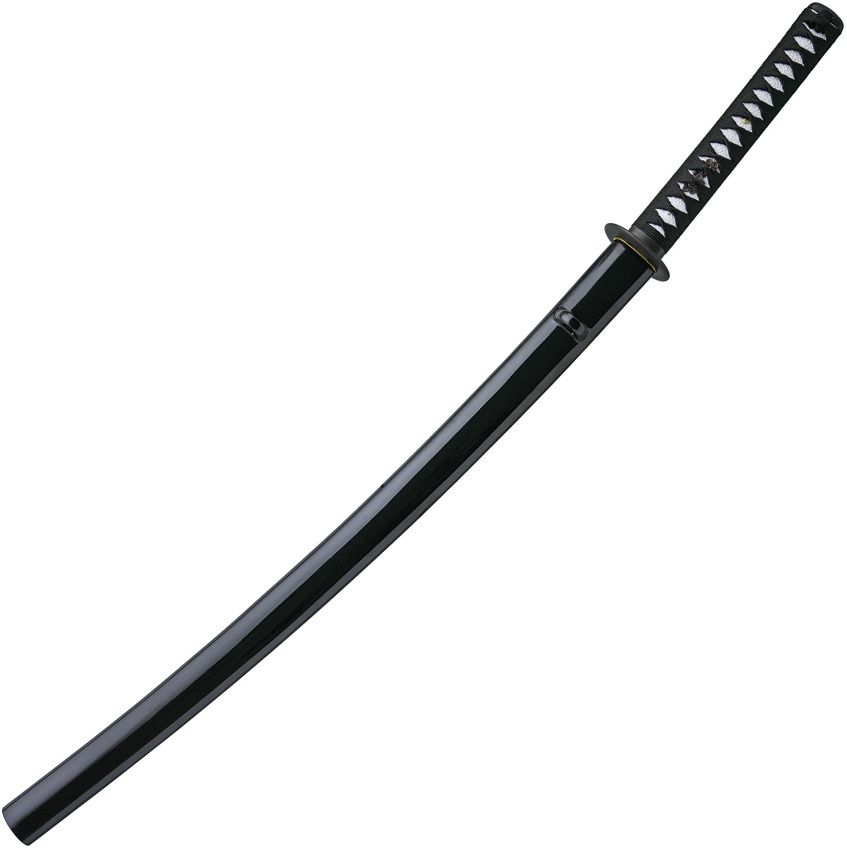 CAS Hanwei PSK Elite Katana Black Handle 27in Plain Blade SH6000K2 View 2