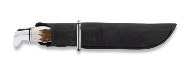 Buck 119 Special Knife Fixed Blade Elk Stag Edition with Aluminum Handle BU14615 View 3
