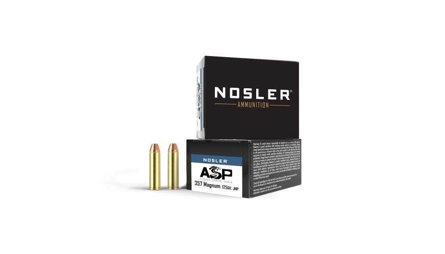 Nosler Ammo ASP-357 Mag 125g JHP 20Rds NOS40134 View 1