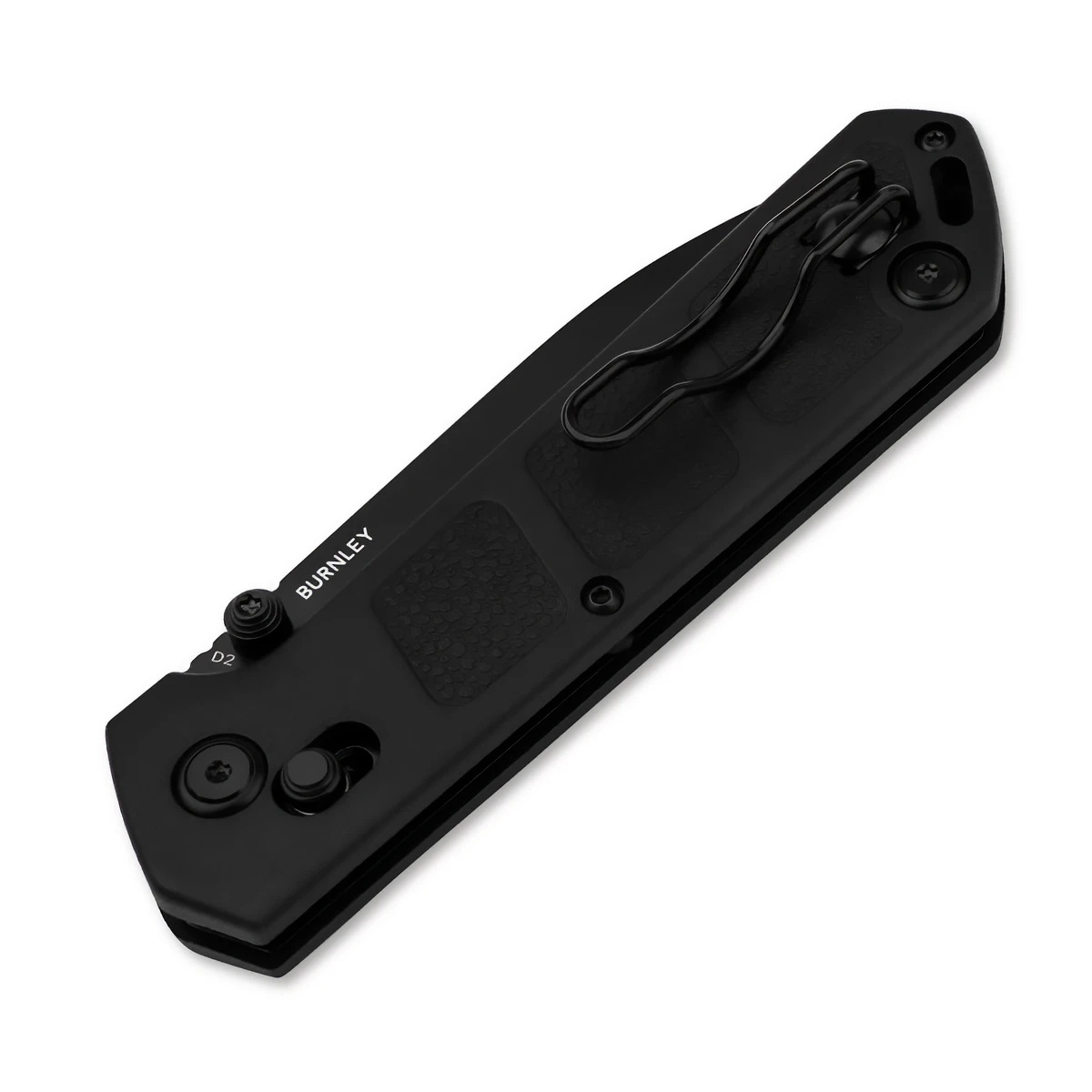 Boker Plus Kihon DC All Black Folding Knife GFN Handle D-2 Drop Point Blade BK01BO905C View 2