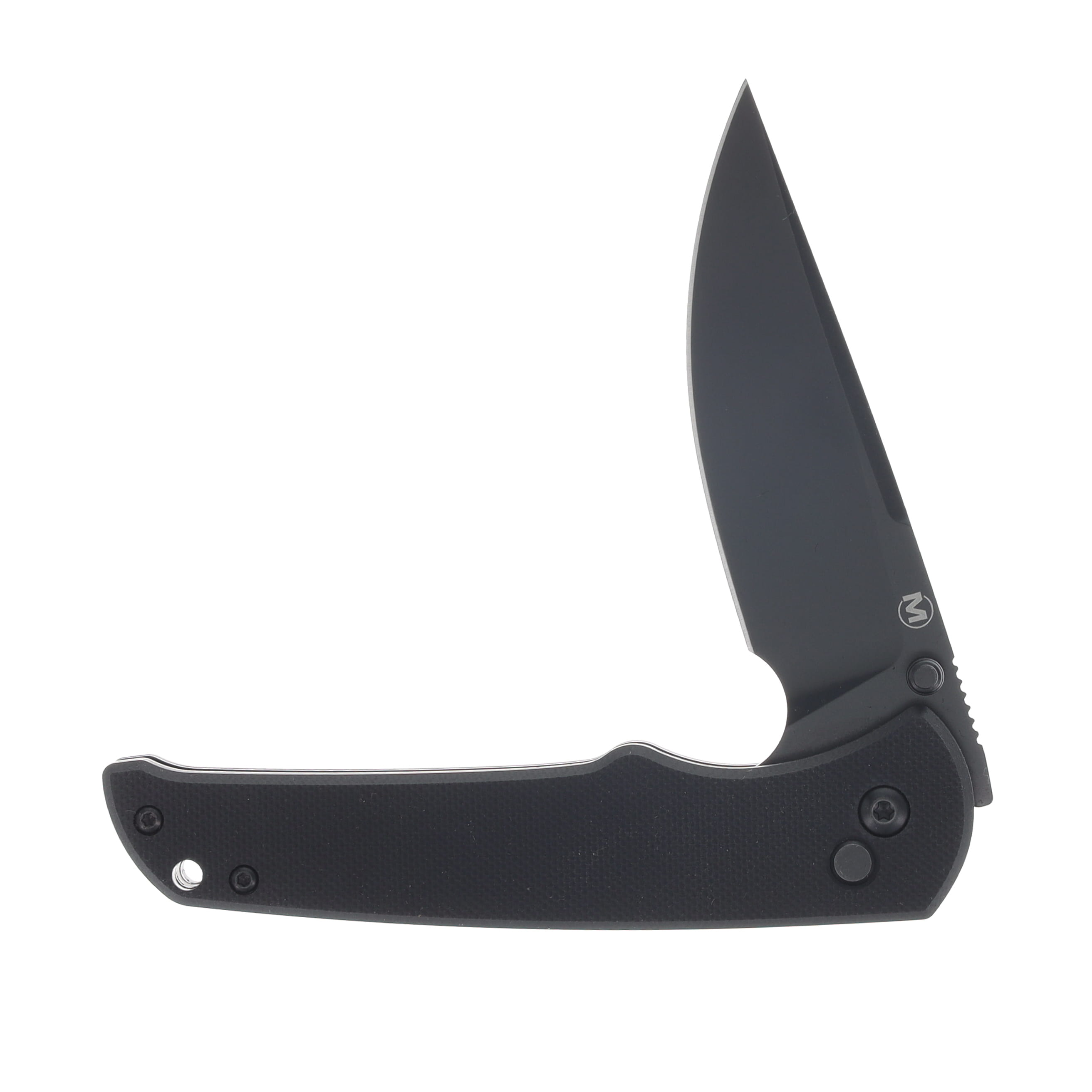 Boker Magnum Blackjay Folding Knife Black G-10 Handle Black 440A Blade BK01BM0004C View 3