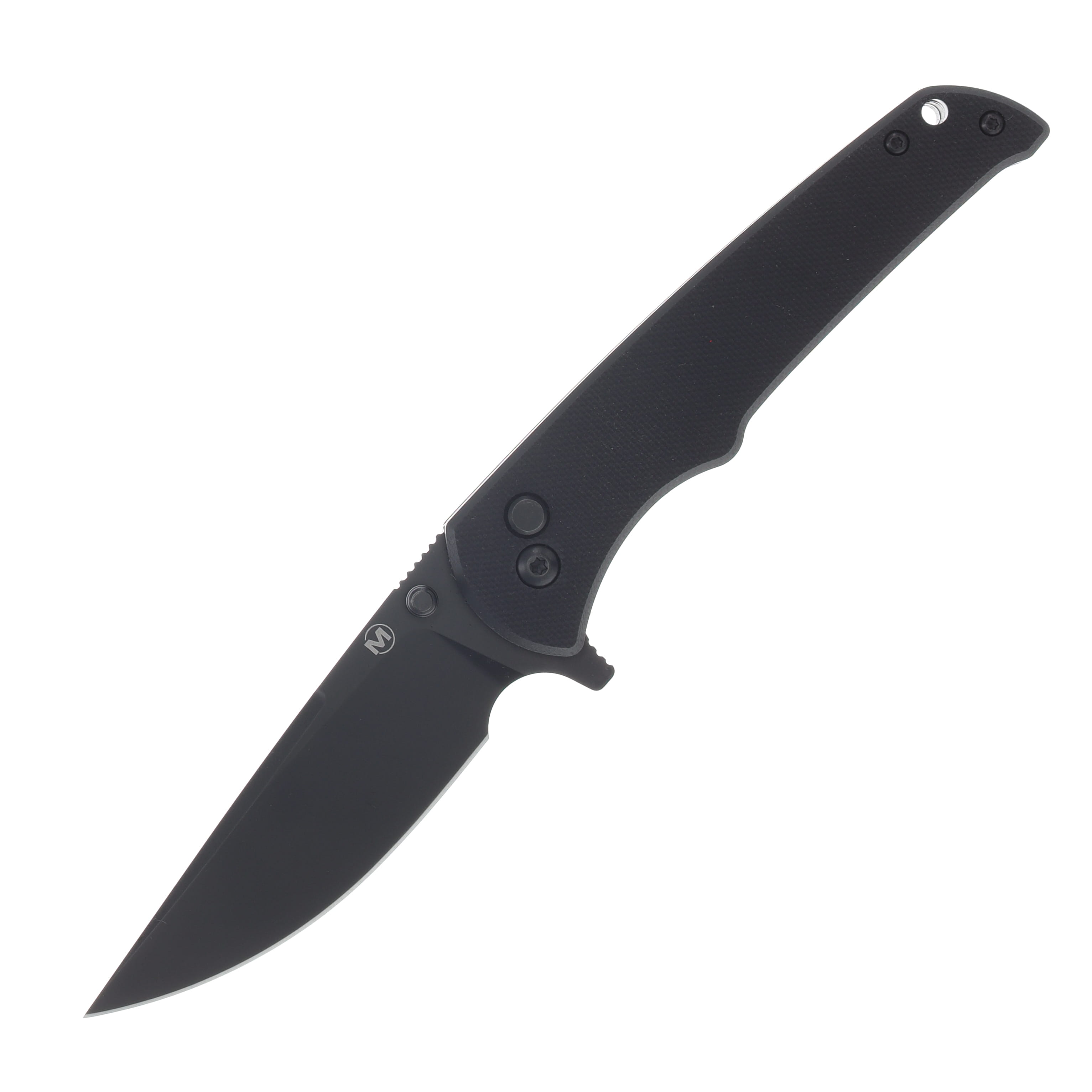 Boker Magnum Blackjay Folding Knife Black G-10 Handle Black 440A Blade BK01BM0004C View 1