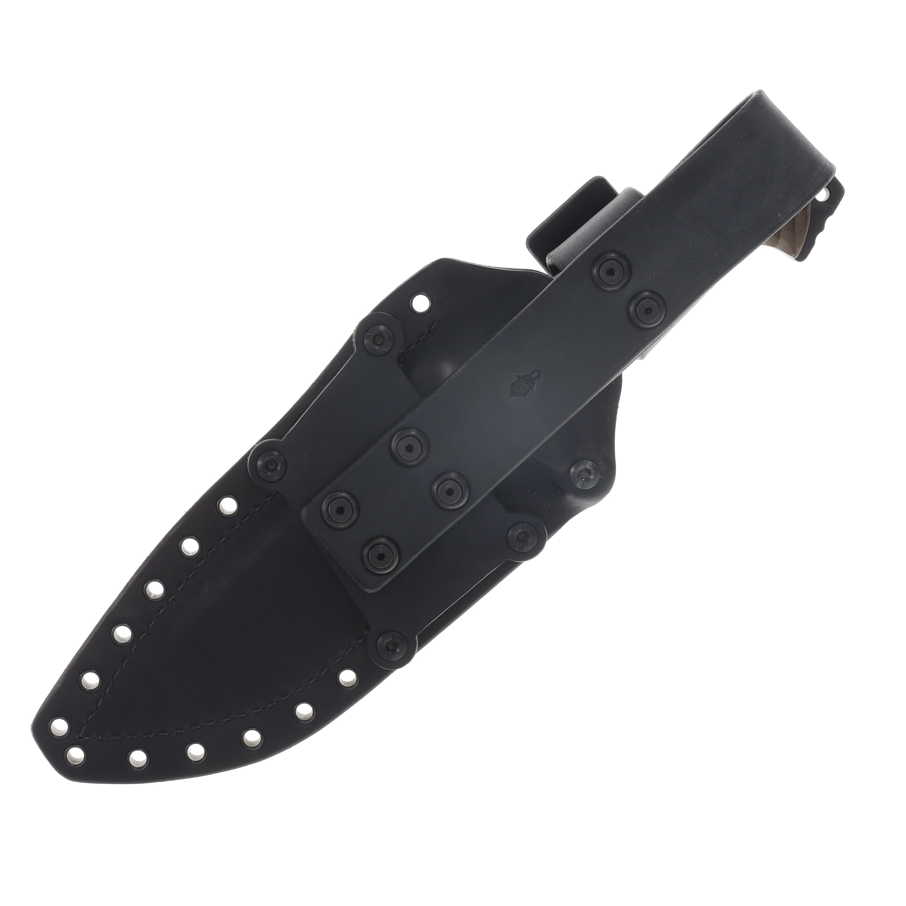 Miller Bros M-29 Fixed Blade Tan Handle Splatter Etch Black Sheath M-29TNHBKSSPL View 7