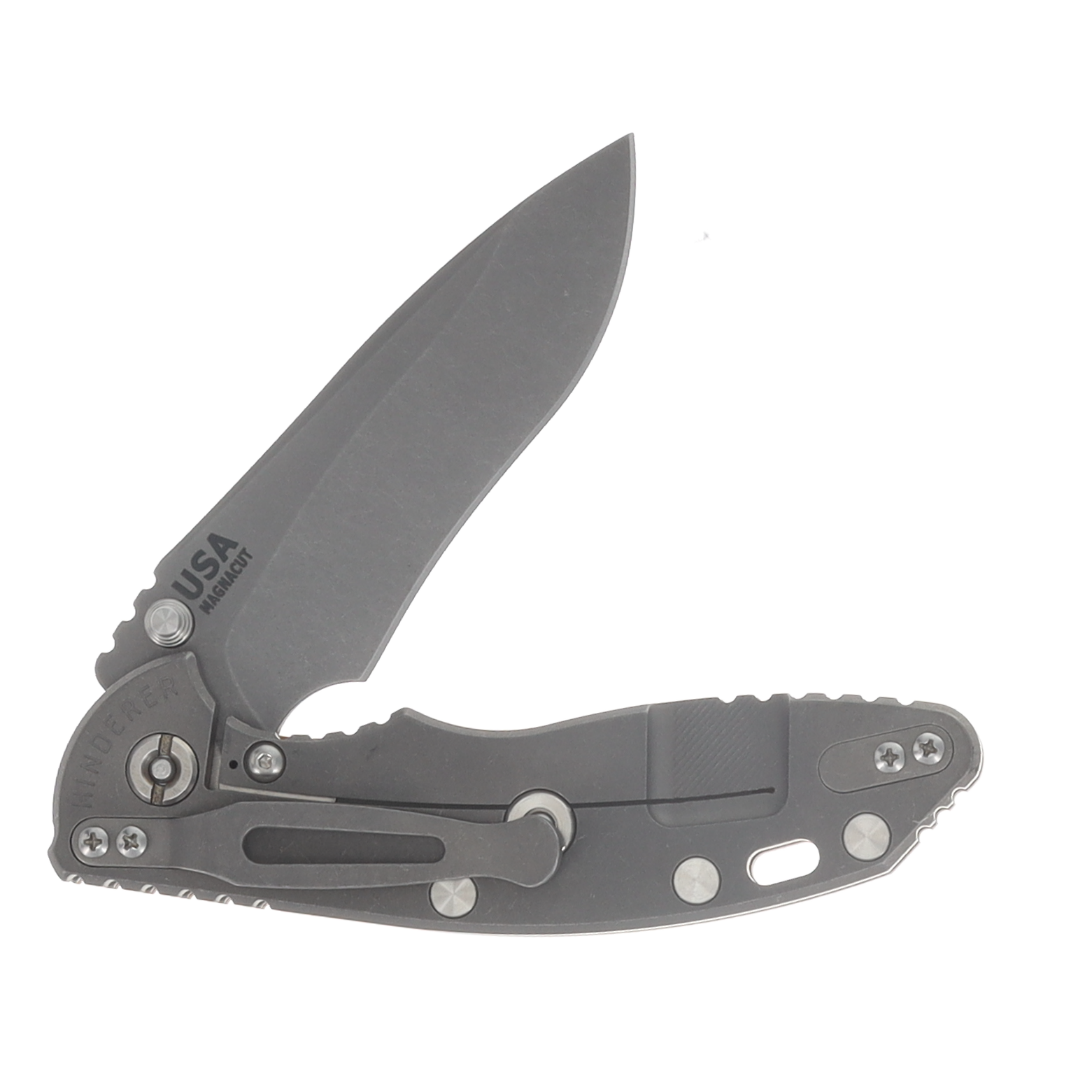 Hinderer XM-18 3.5in Magnacut Recurve Non Flipper Tri-Way Working Finish Coyote G10 View 4