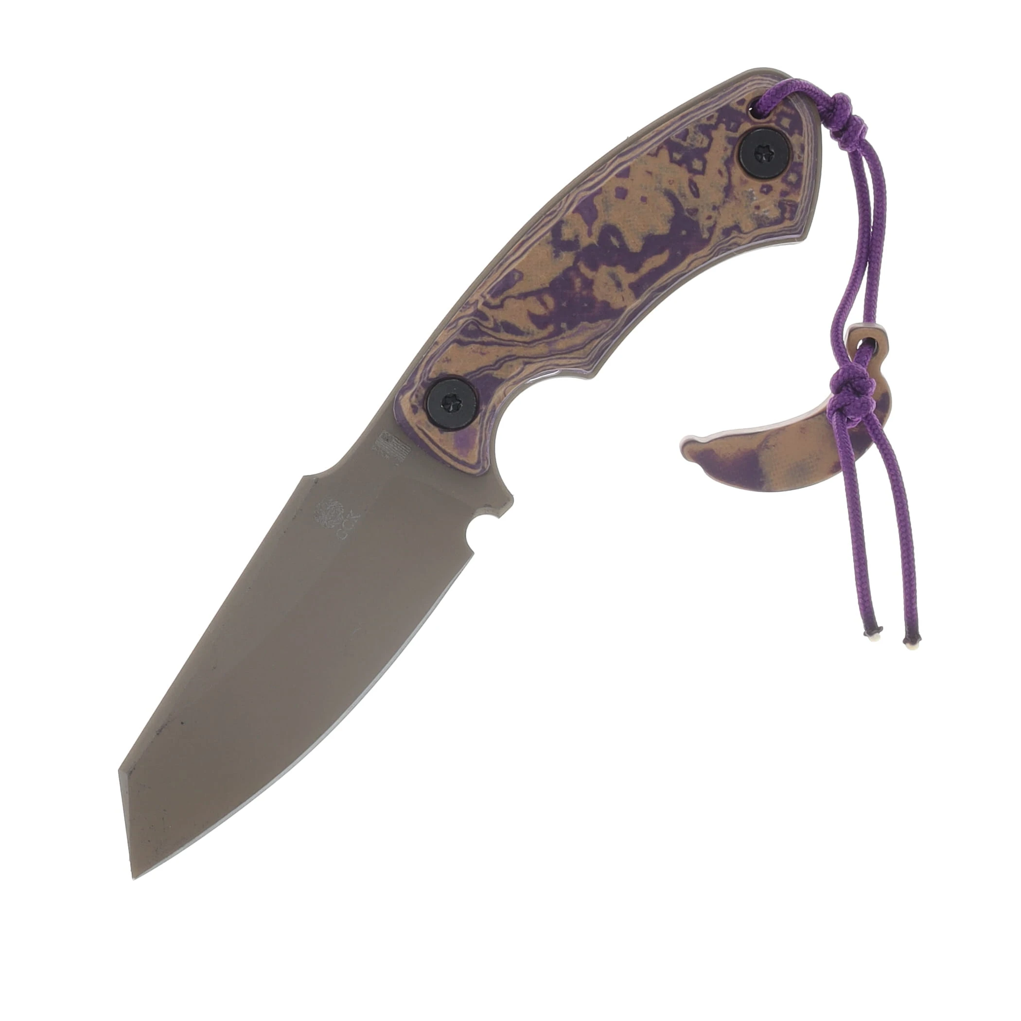 Gahagan Customs SMKW Exclusive Cairn Versatile Sheepsfoot Blade Custom PB&J Handle View 1