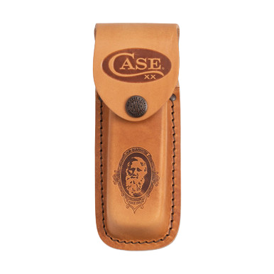 Case Job Case Portrait Brown Leather Sheath View 1