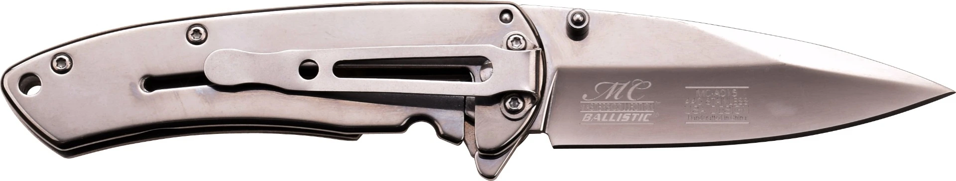 Masters Collection Assisted Knife Masonic Steel 3.5in Drop Point MC-A015CH View 3