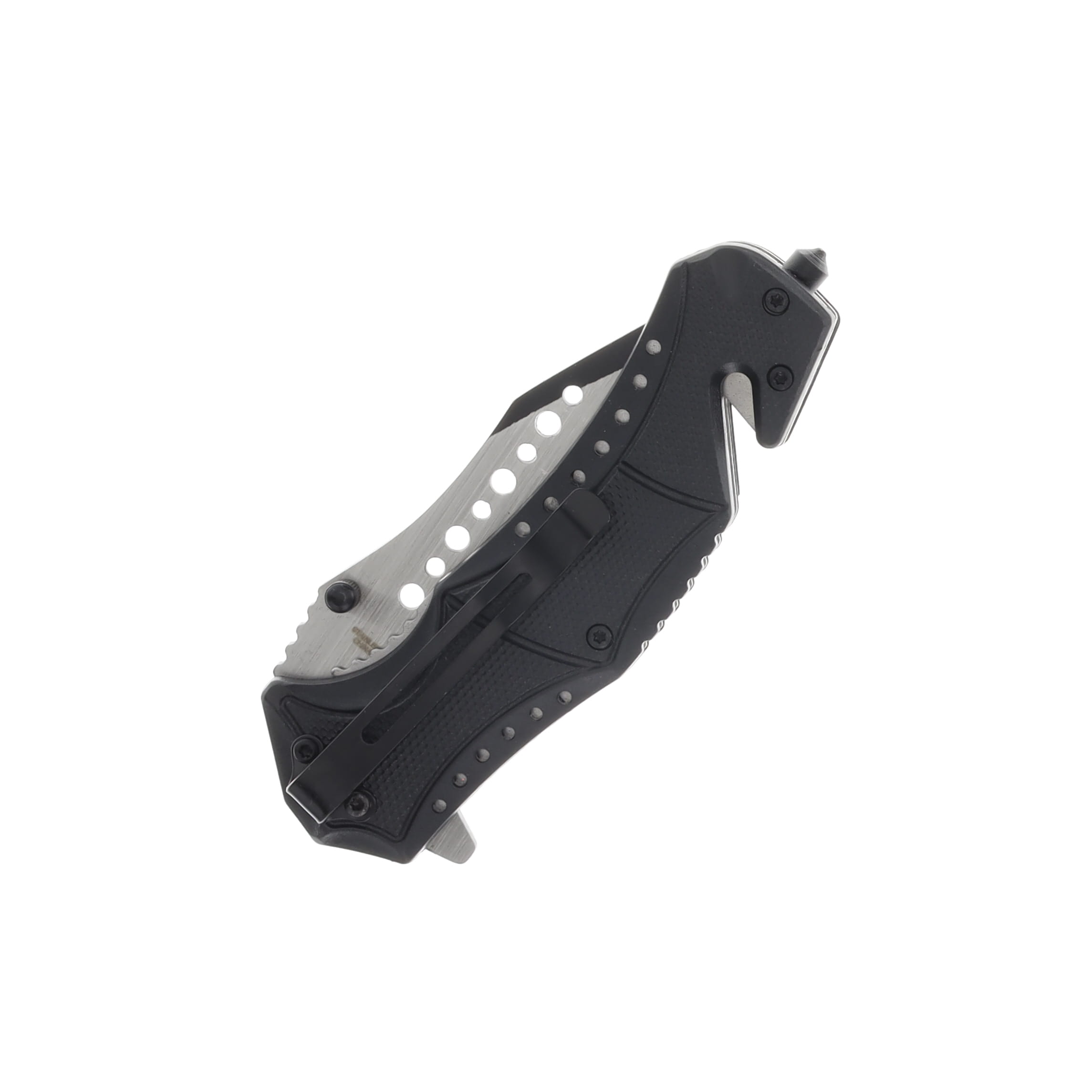 SZCO Supplies Mad Dragon Rescue Folding Knife 3.56in Clip Point Blade 300477 View 5