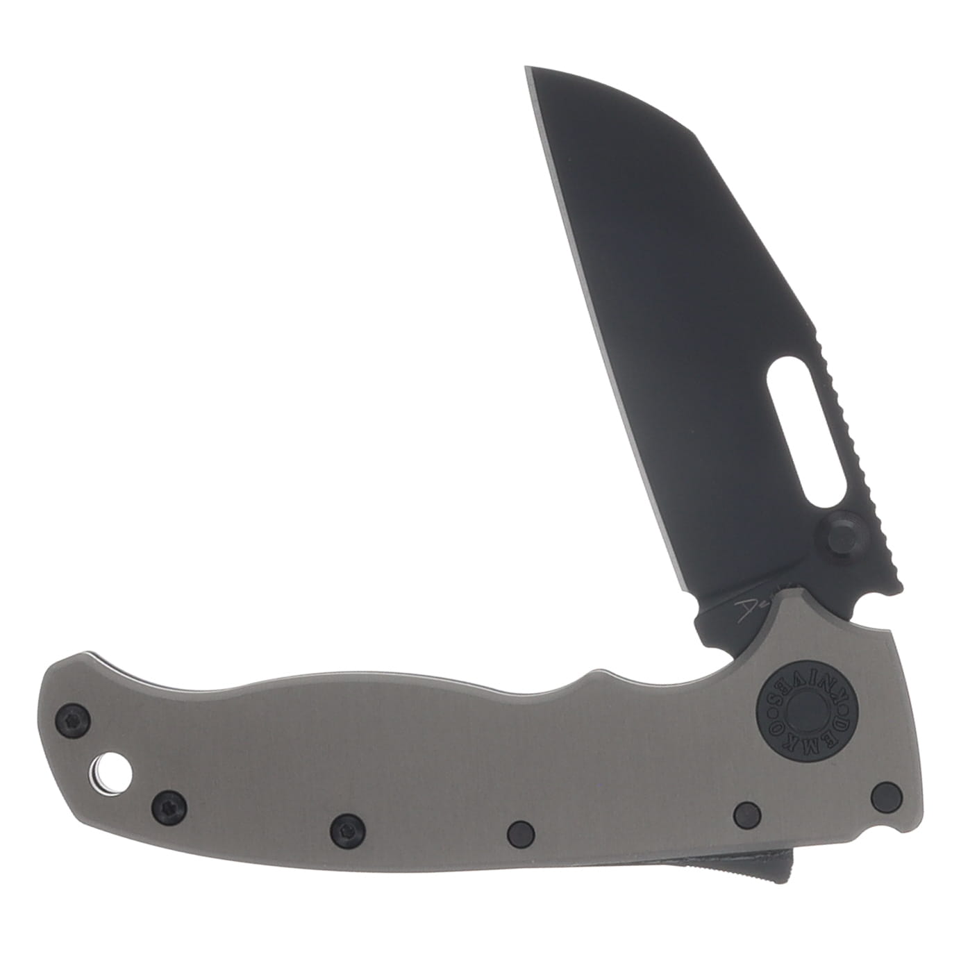 Demko AD20.5 Stealth - Shark Foot - Artillery Gray Aluminum AD20.5-STEALTH-20CV-DLC-ARTILLERY-GRAY-SF View 3