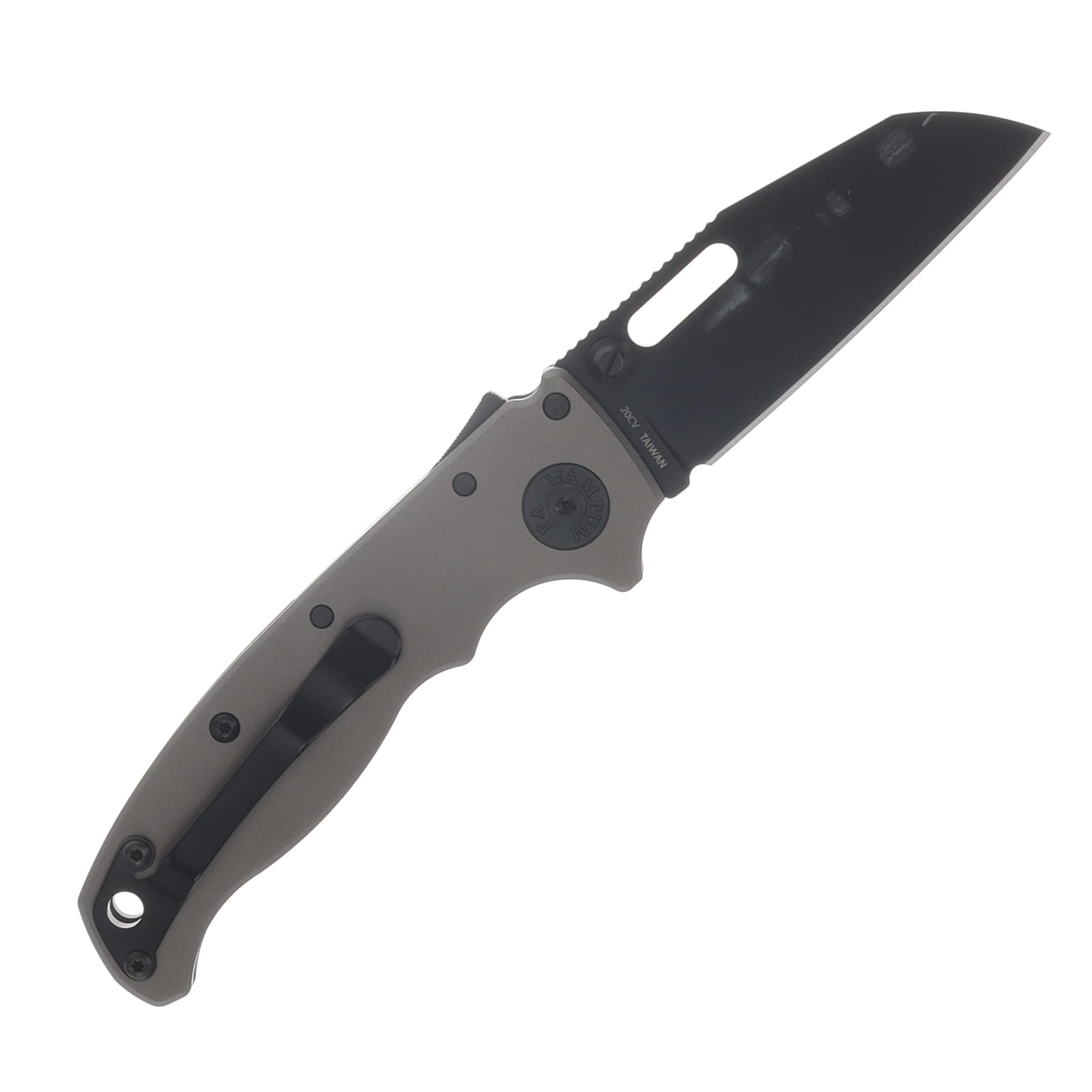 Demko AD20.5 Stealth - Shark Foot - Artillery Gray Aluminum AD20.5-STEALTH-20CV-DLC-ARTILLERY-GRAY-SF View 2