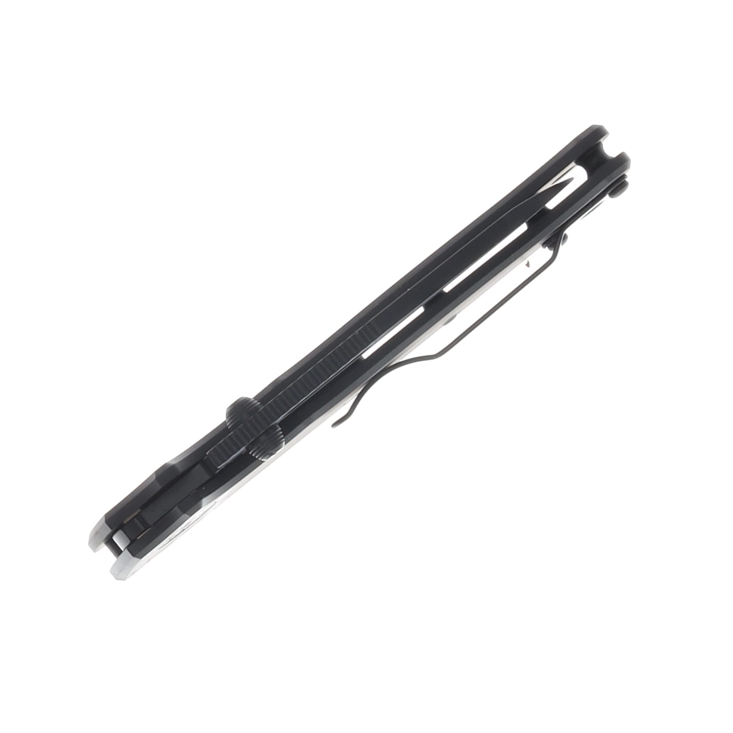 Demko AD20.5 Stealth - Clip Point - Black Aluminum AD20.5-STEALTH-20CV-DLC-BLACK-CP View 7