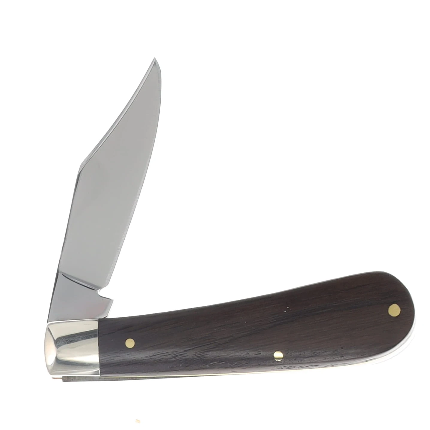 Rodgers Wostenholm Clip Point Folding Pocket Knife Dark Oak HK90DOP View 4
