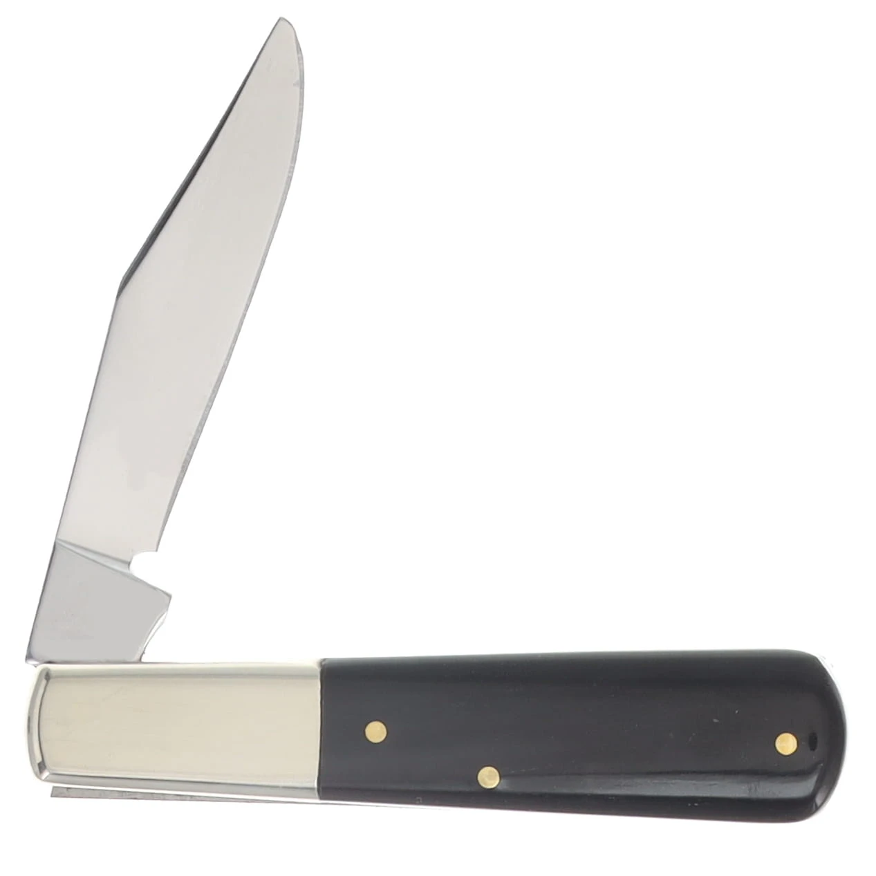 Rodgers Wostenholm Clip Point Barlow Folding Knife Buffalo Horn HKGW1500BUF1P View 4