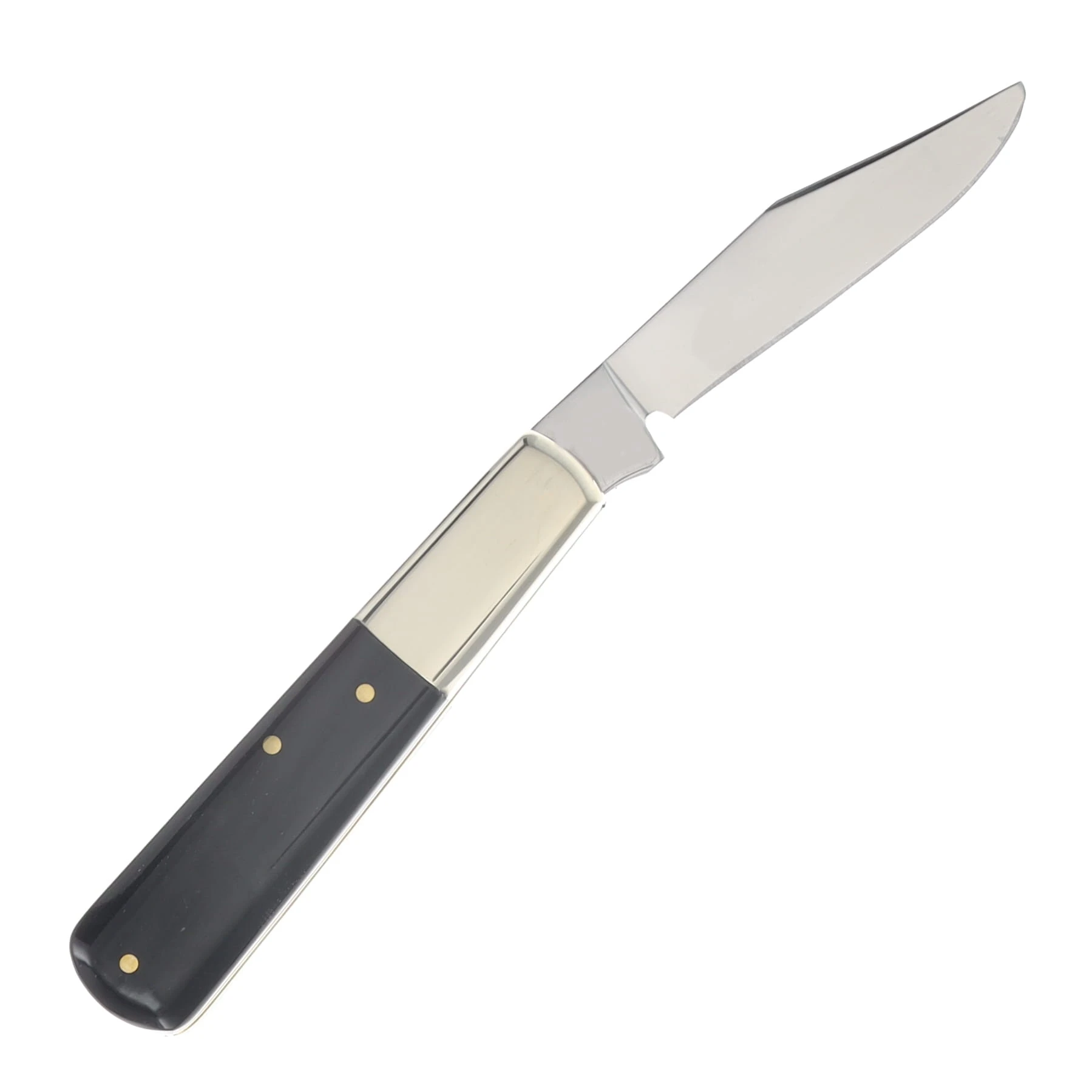 Rodgers Wostenholm Clip Point Barlow Folding Knife Buffalo Horn HKGW1500BUF1P View 2