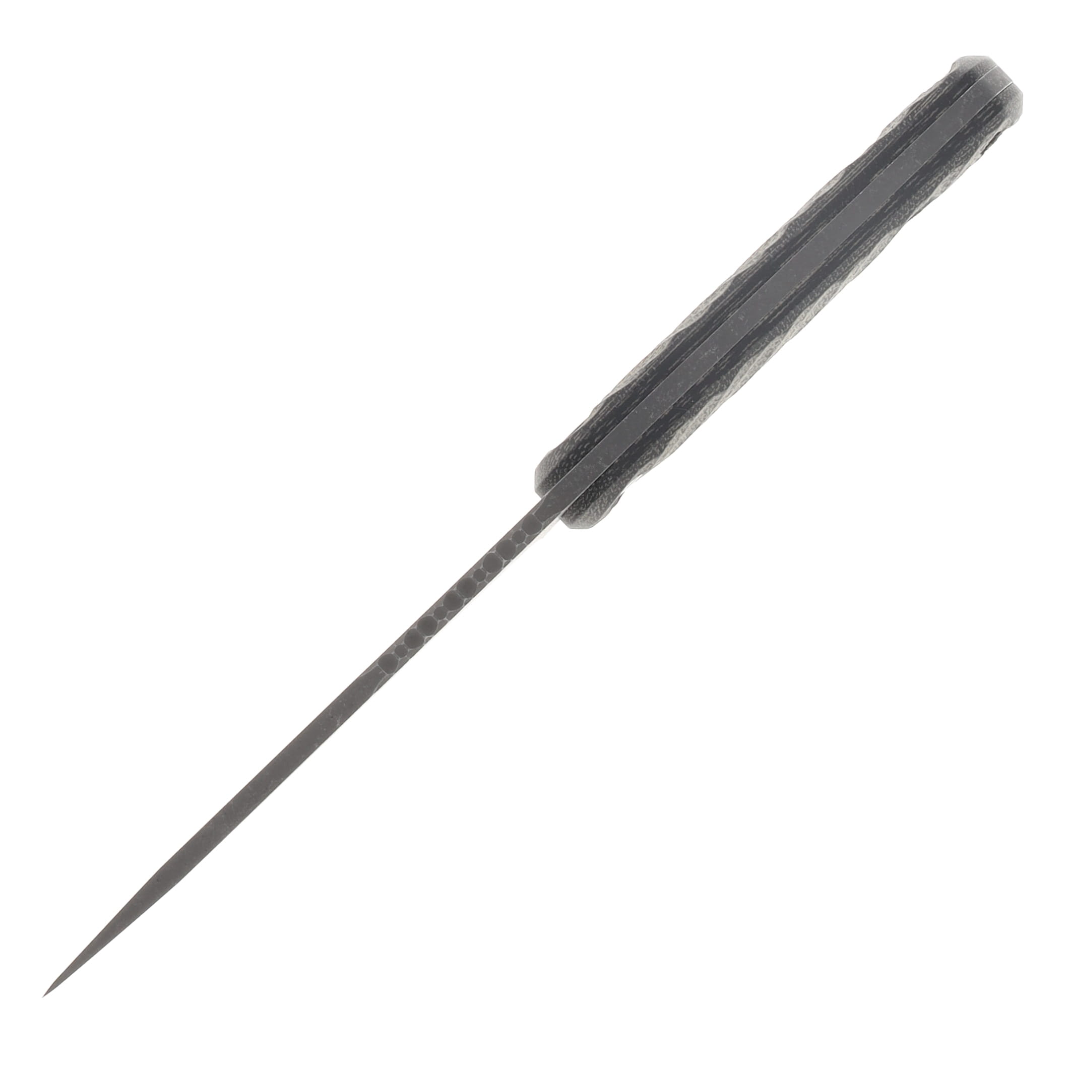 Half Face Blades Congressman Black Canvas Micarta Allen Bolts Textured Grip HFCONBKCANMIC View 5