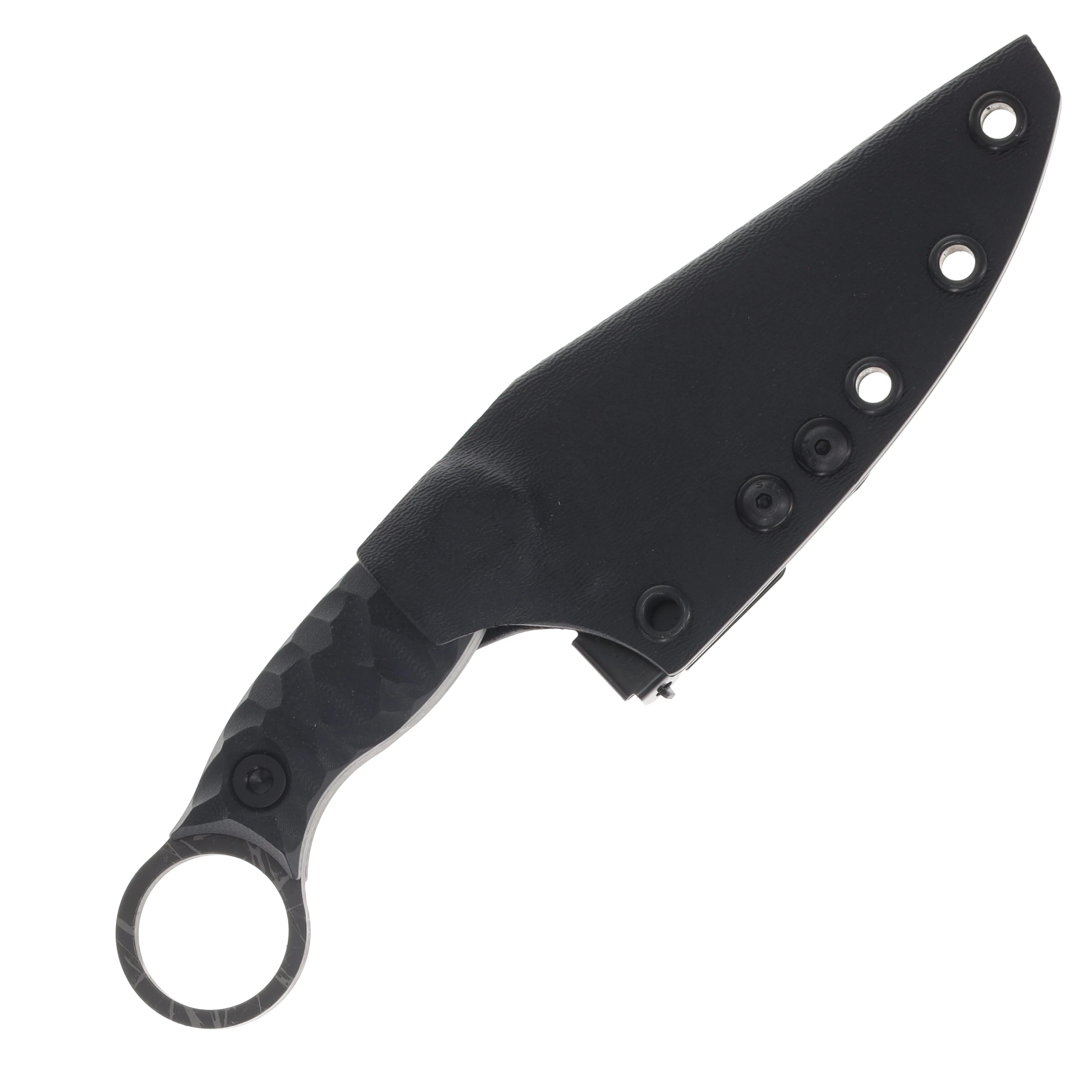 Half Face Blades Osoraku 3in Mini Black G10 Allen Bolts Textured Grip HFOSORAKUBKG10MINI View 7
