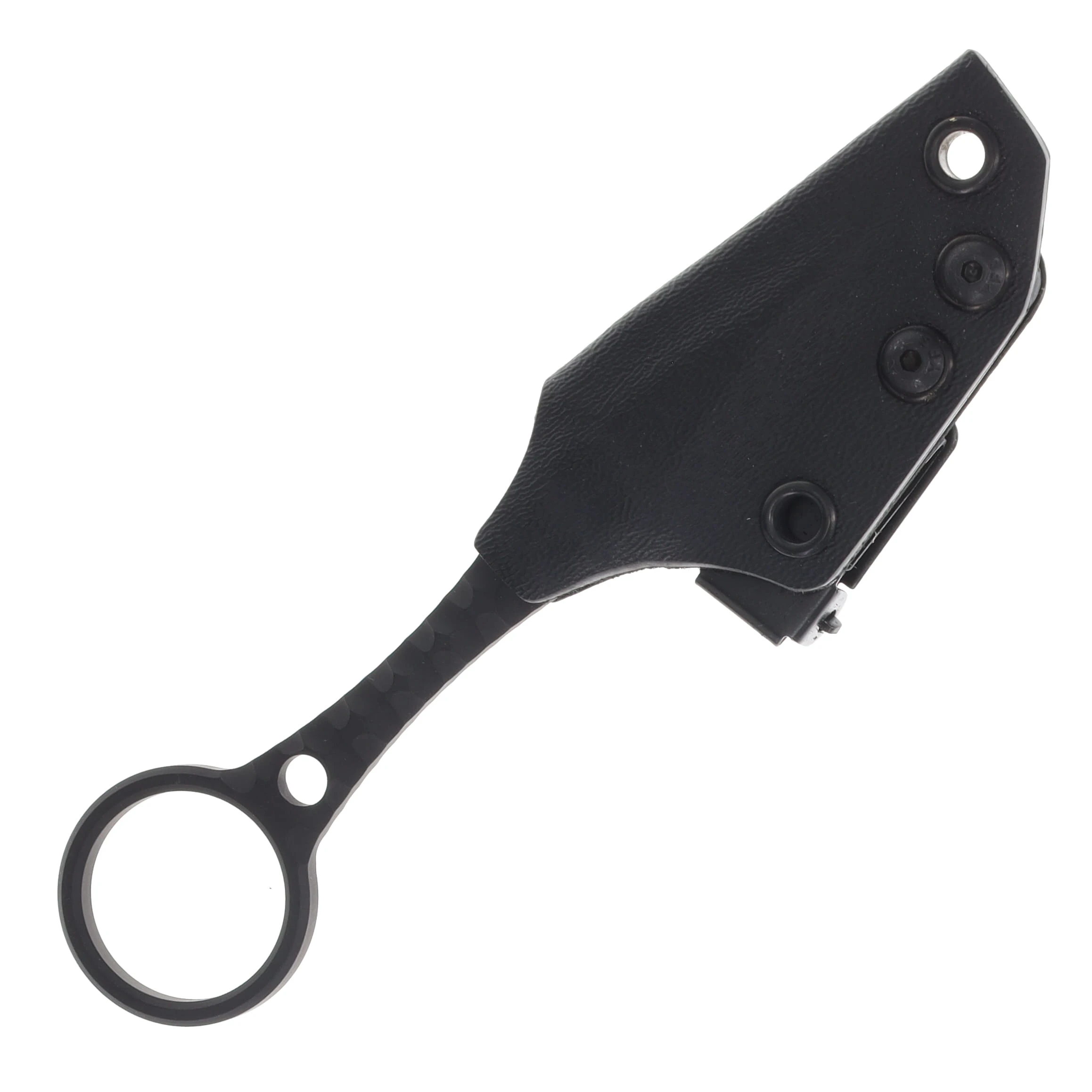Half Face Blades Ringstrike Armor Black Cerakote and Machined Rock Work Handle HFRINGSTARMBKCERMRKWK View 5