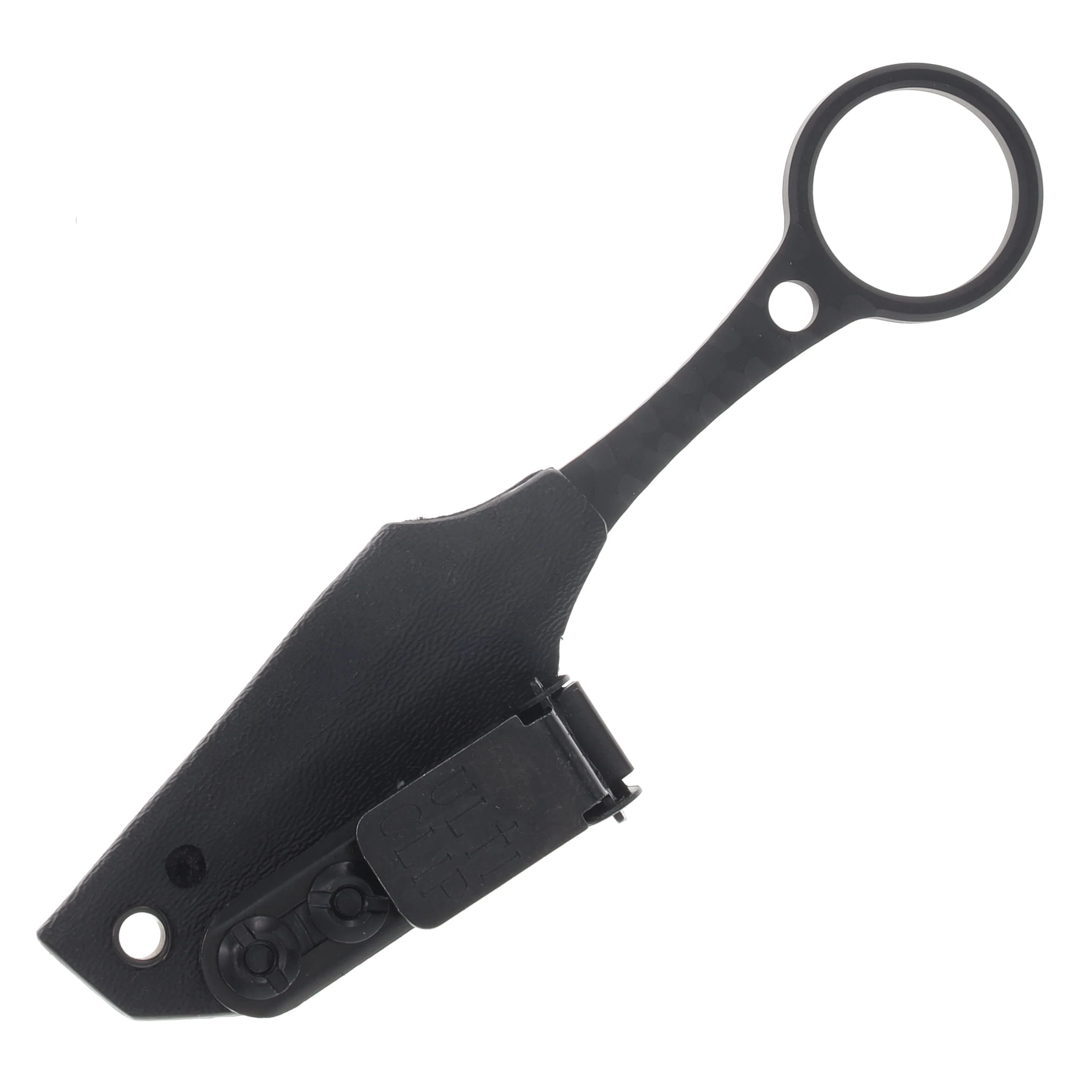 Half Face Blades Ringstrike Armor Black Cerakote and Machined Rock Work Handle HFRINGSTARMBKCERMRKWK View 6