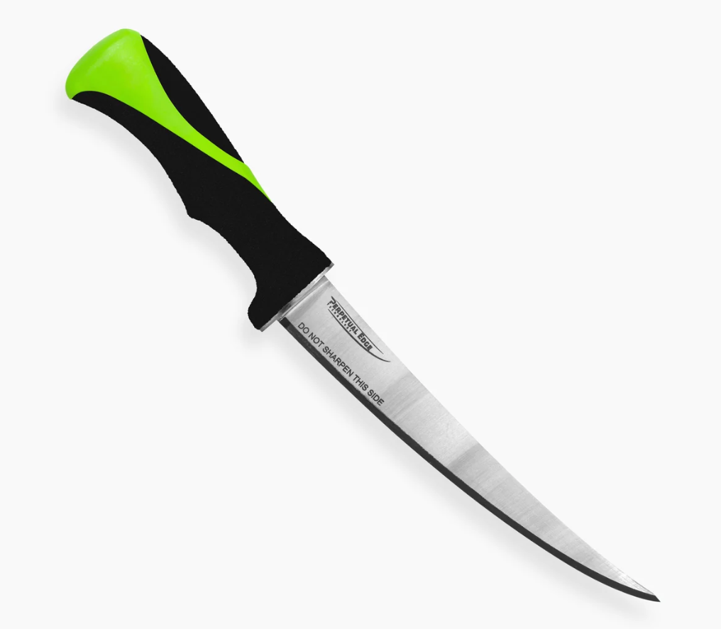 Relentless 9" Curved Fillet Knife with Sheath View 1