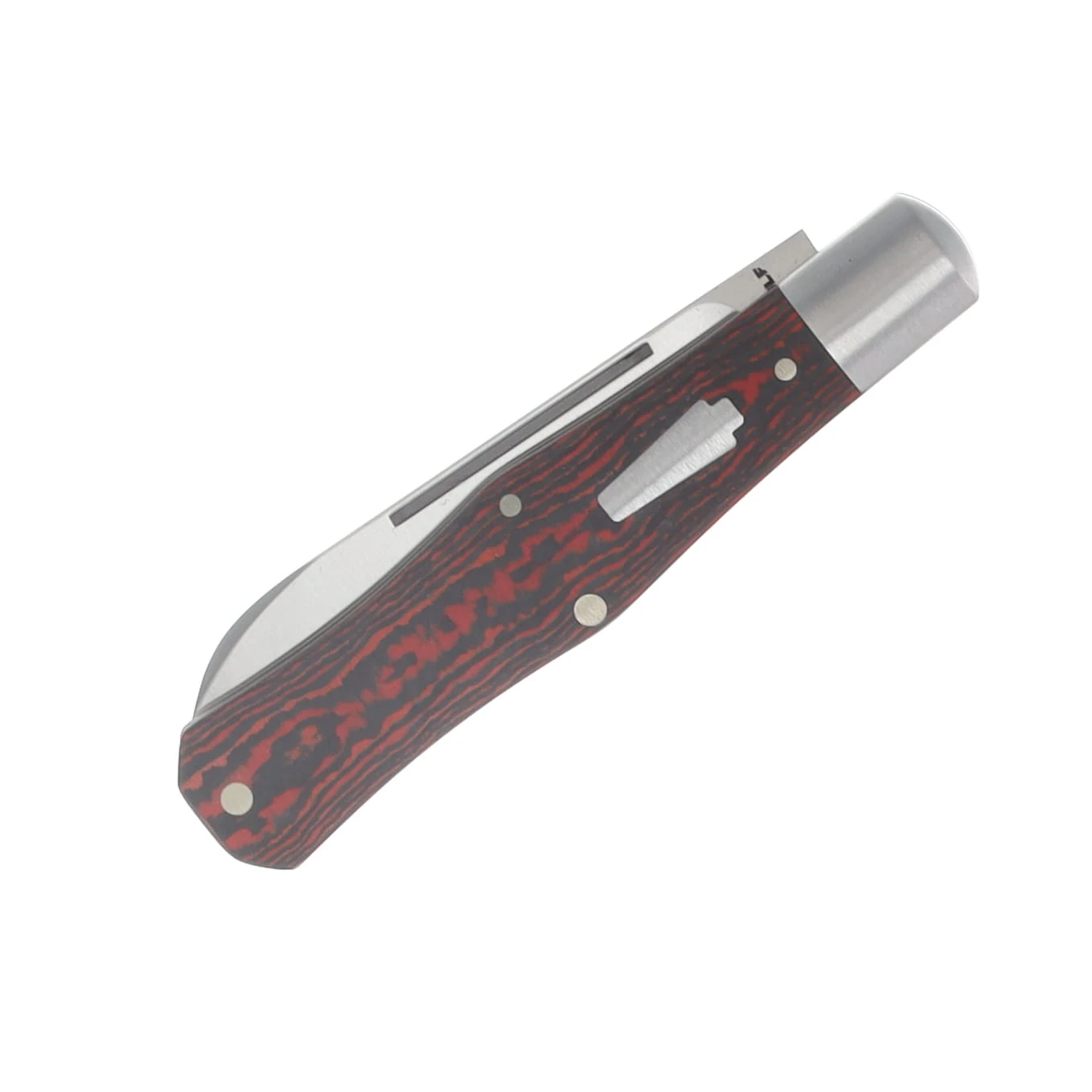 Jack Wolf Coffin Folding Knife Fat Carbon Lava Flow COFFI-01-FC-LAVA View 5