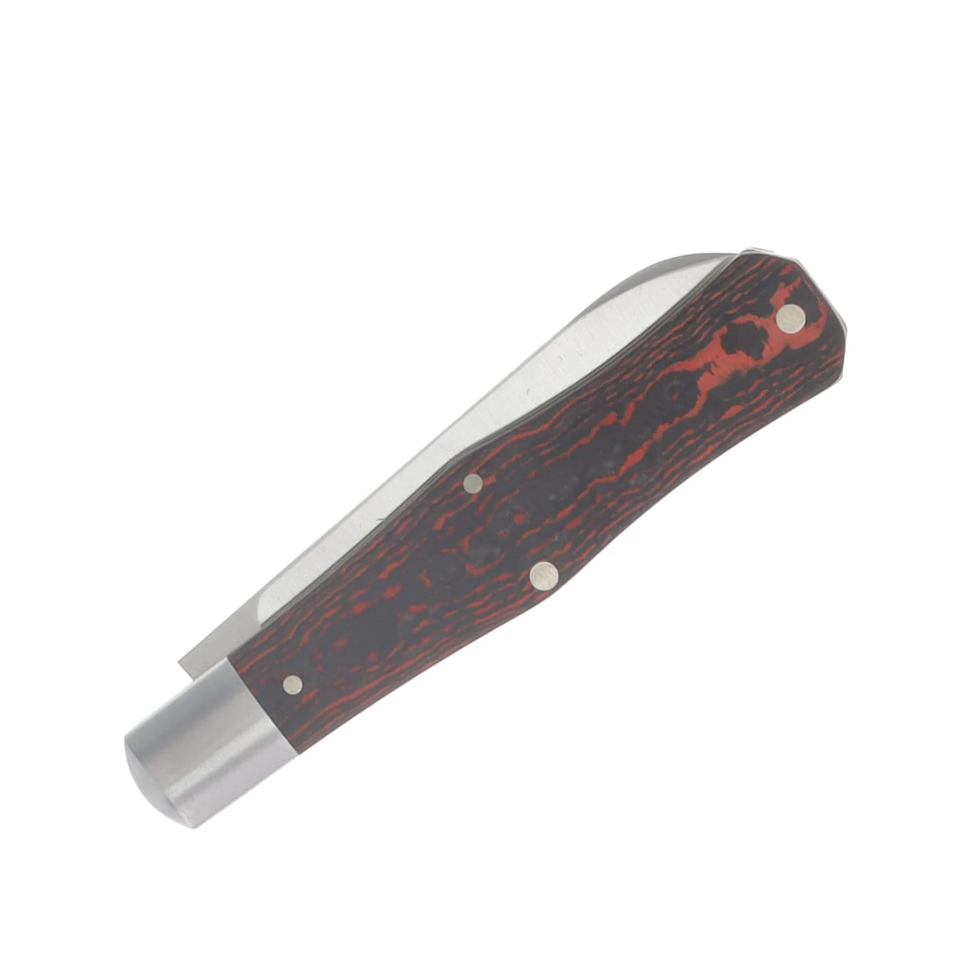 Jack Wolf Coffin Folding Knife Fat Carbon Lava Flow COFFI-01-FC-LAVA View 6