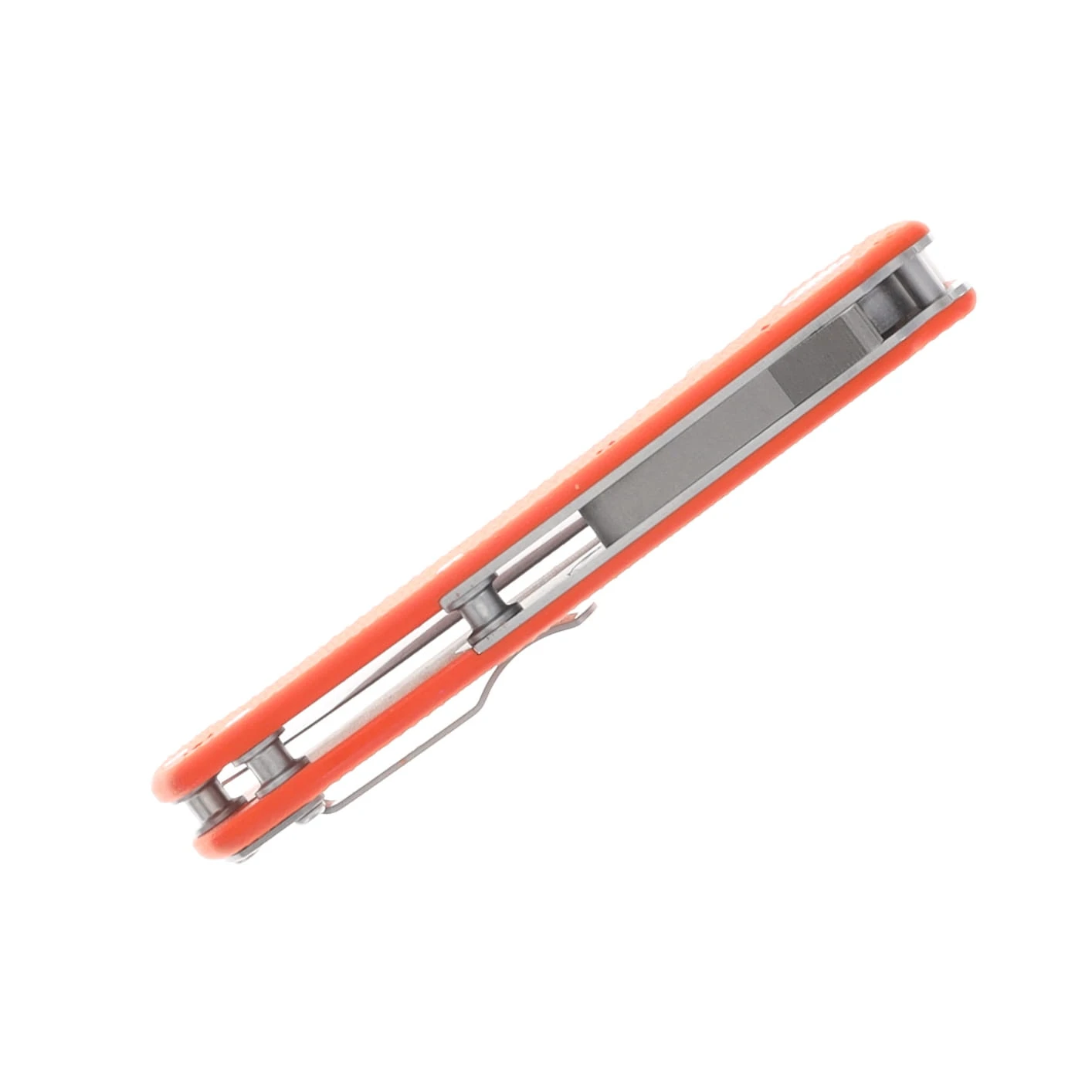 Demko AD20 XXX 3V Clip Point Mk. III Folding Knife Orange AD20XXX-G10-ORNG View 7