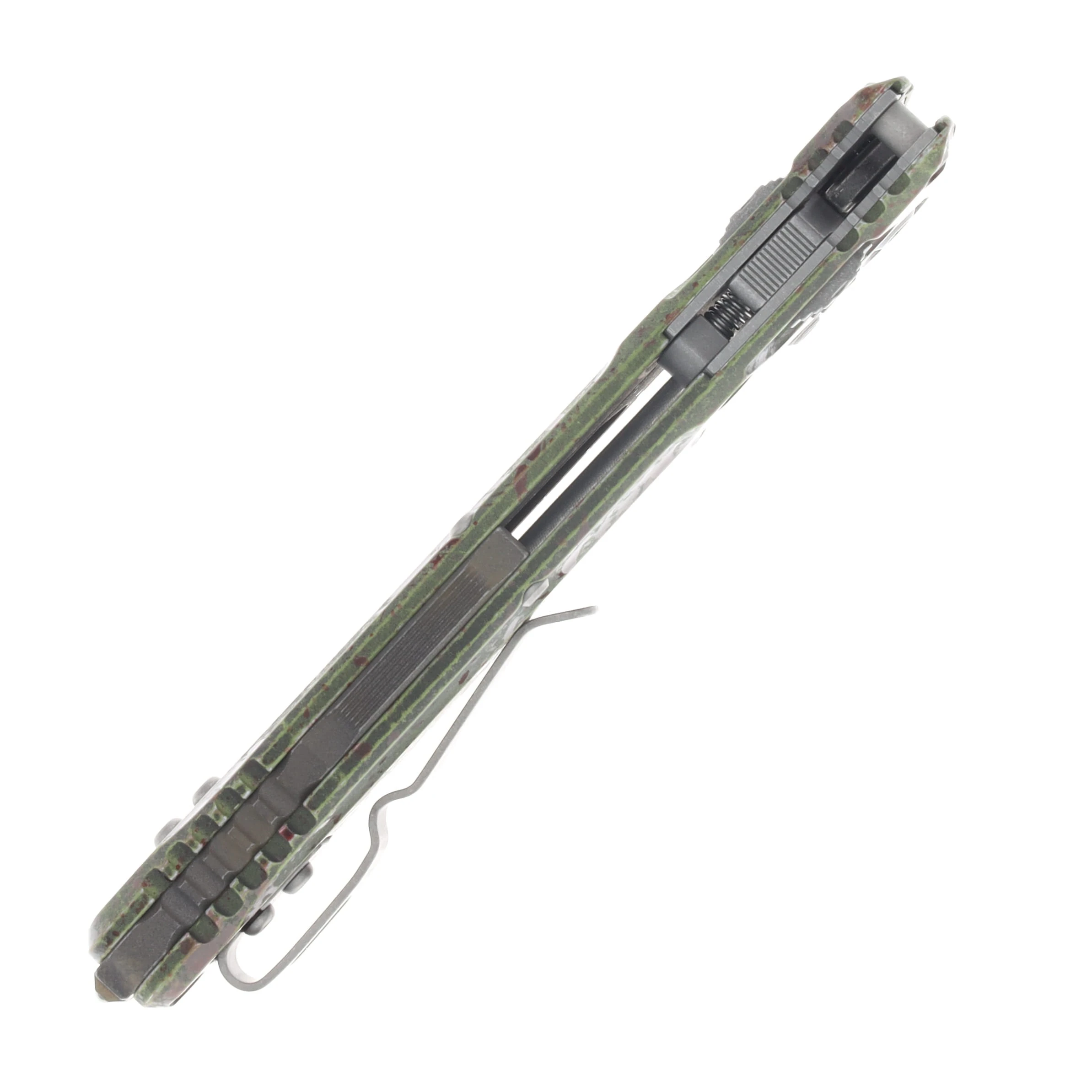 Microtech Socom Delta RAM-LOK T/E Standard Outbreak Signature Series MT163RL1OBS View 7