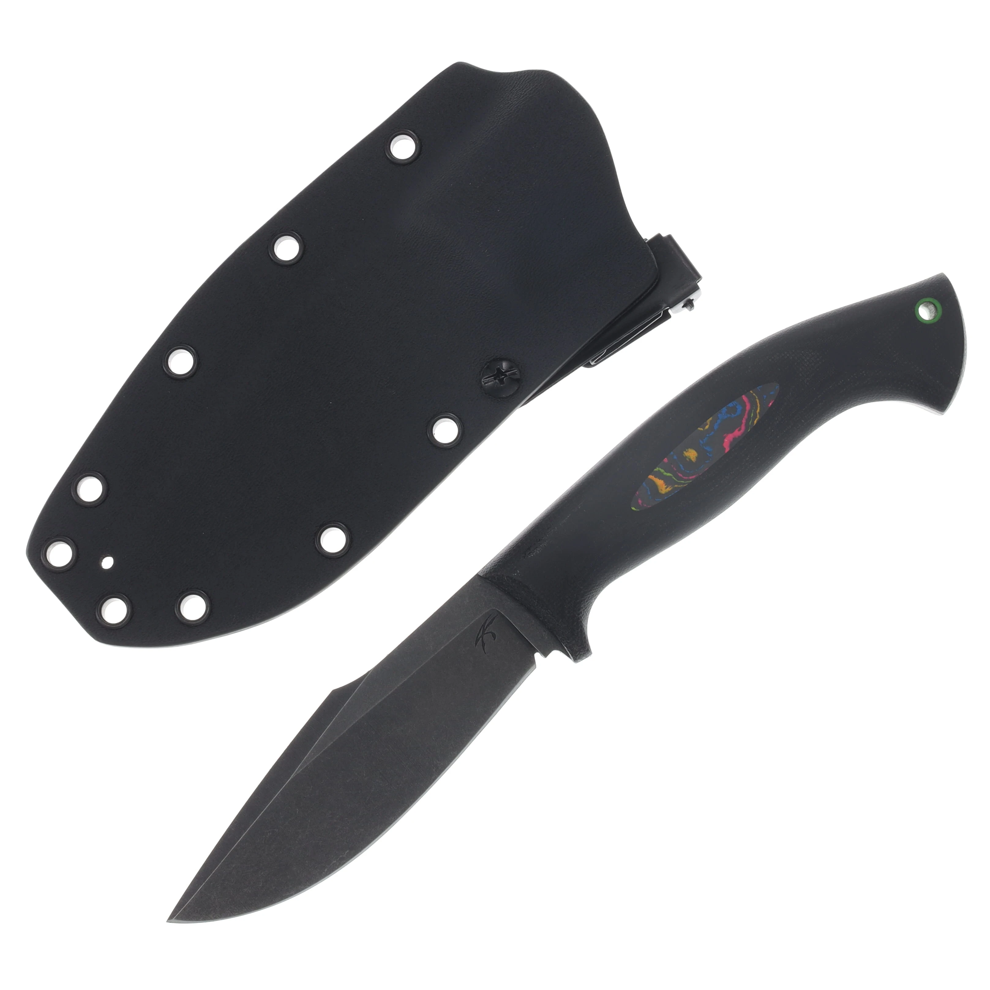 Forging Screwdriver Knight Forge Studio Wildlands Hunter Black W/CamoCarbon 4.5in 80CrV2 ...