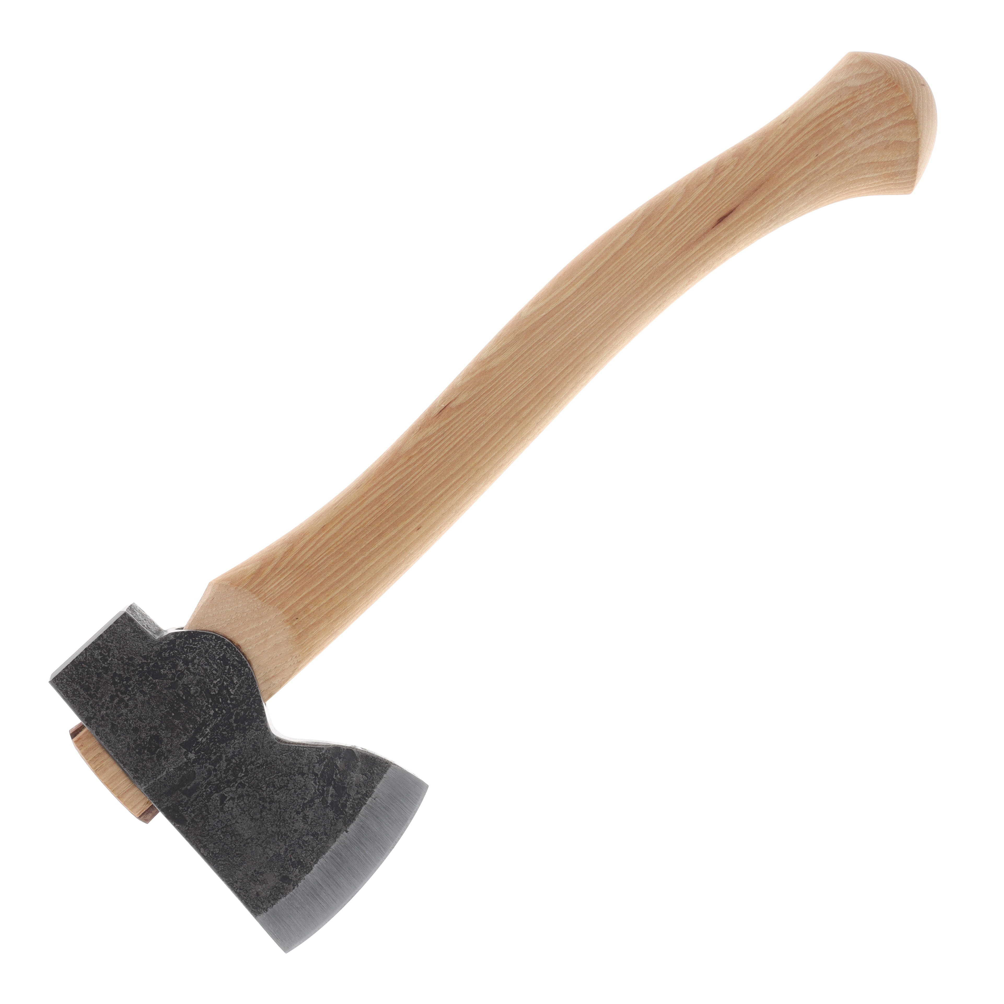 Hoffman Blacksmithing Mountains to Sea Hatchet 15in Oval Handle Bulb End HOFMSH15 View 6