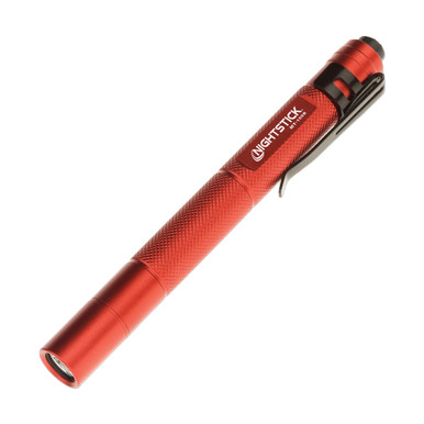 Nightstick Red Mini-Tac Flashlight 2AAA View 2