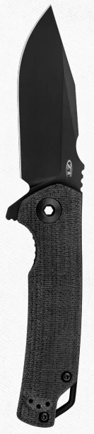 Zero Tolerance 0316 Folding Knife Black Black PVD CruWear Clip Point View 1