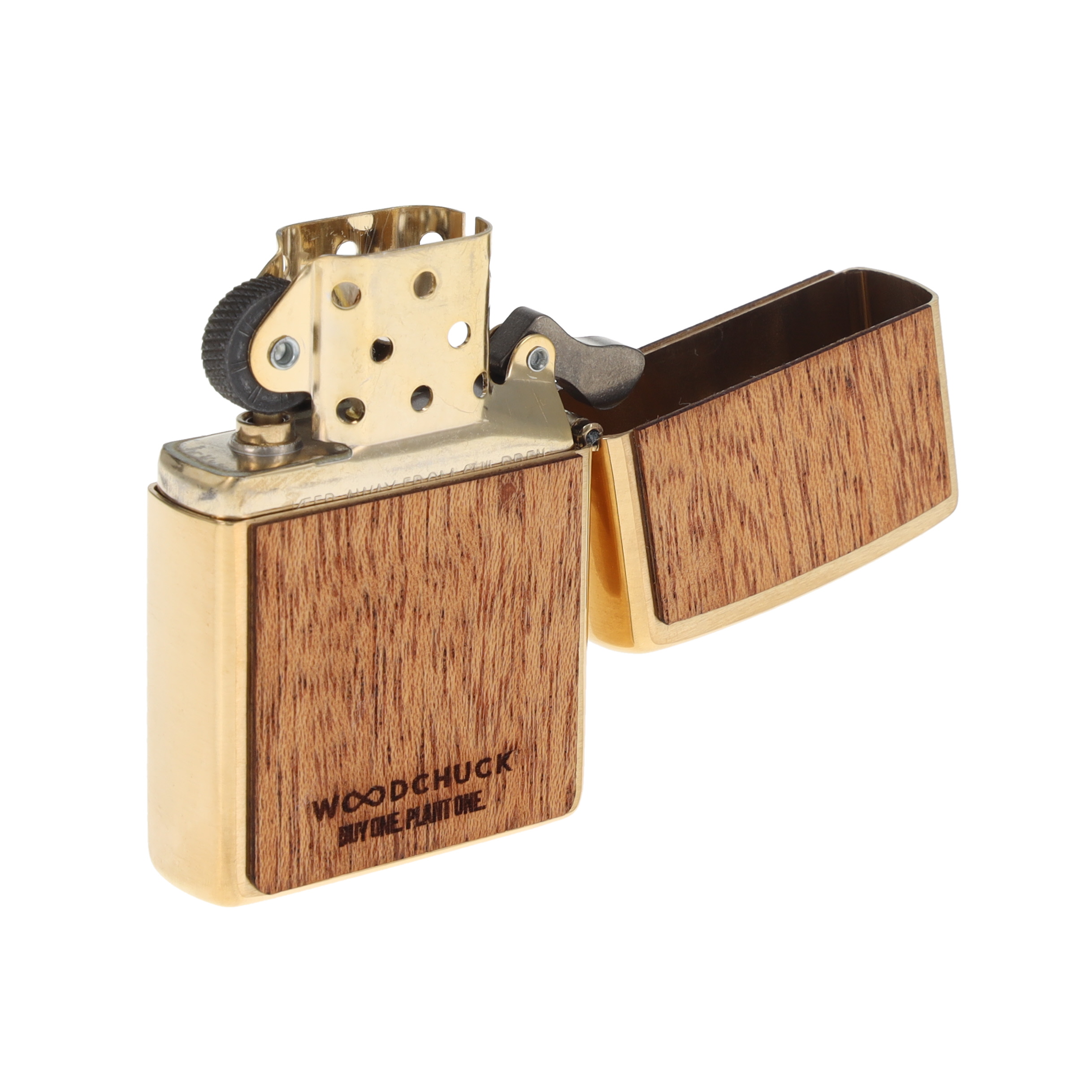 Zippo Woodchuck USA Small Flame Logo Lighter ZP29901 View 16