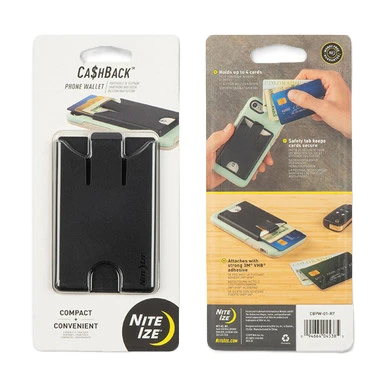 Nite Ize CashBack Phone Wallet Black View 1