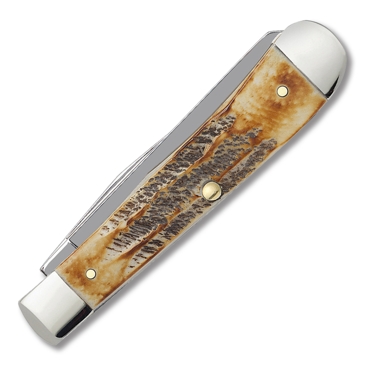 Case 6.5 BoneStag Trapper Folding Knife CA3573 View 2