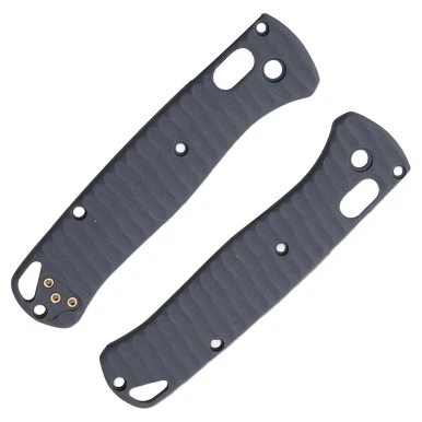Benchmade 535 Bugout Gray G-10 Knife Handle Scales View 1