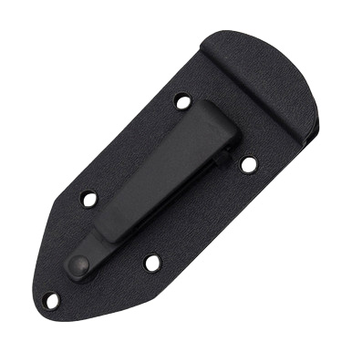 Bear & Son 7 7/8 Black Textured G10 Single Edge Boot Knife View 4